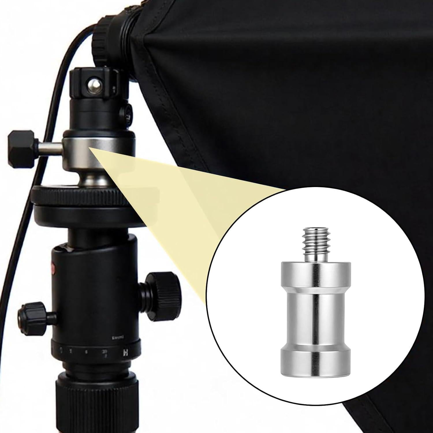 Adaptador de zapata caliente 1/4" QfwdfcTrenz - 2 Pcs