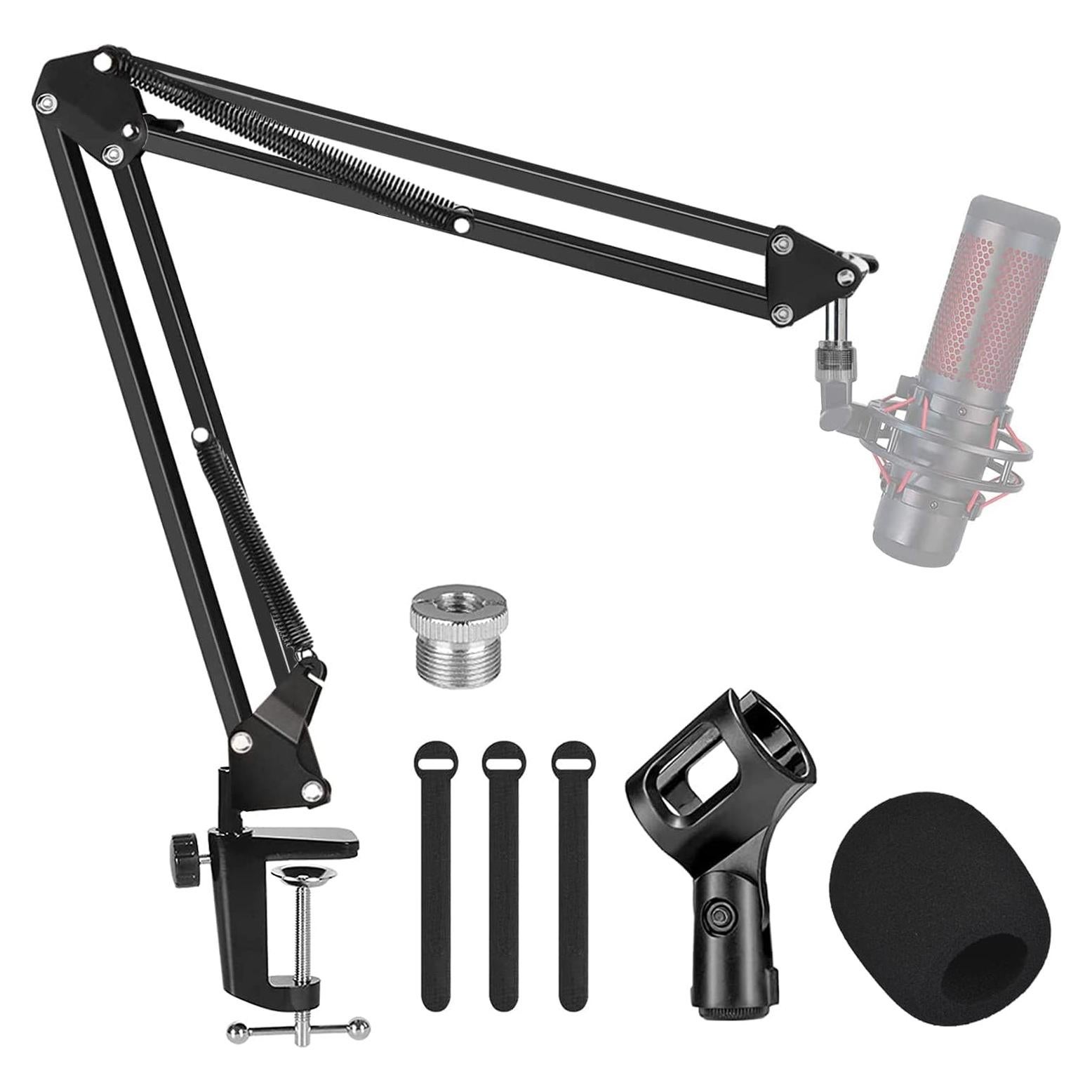 Soporte de Micrófono GLEAM ARM-35 Ajustable para Blue Yeti y más