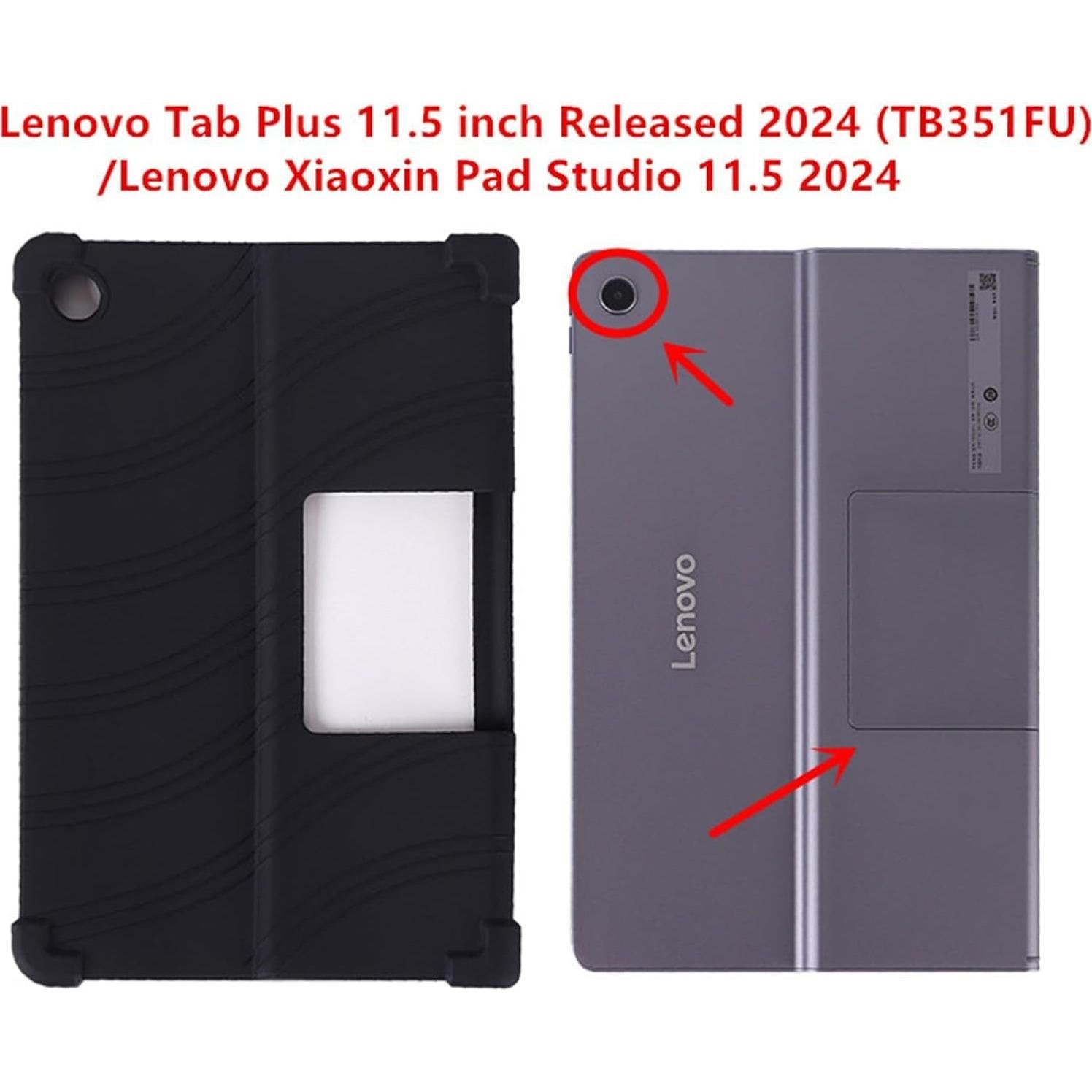 Funda de Silicona Ligera para Lenovo Tab Plus 11.5" 2024