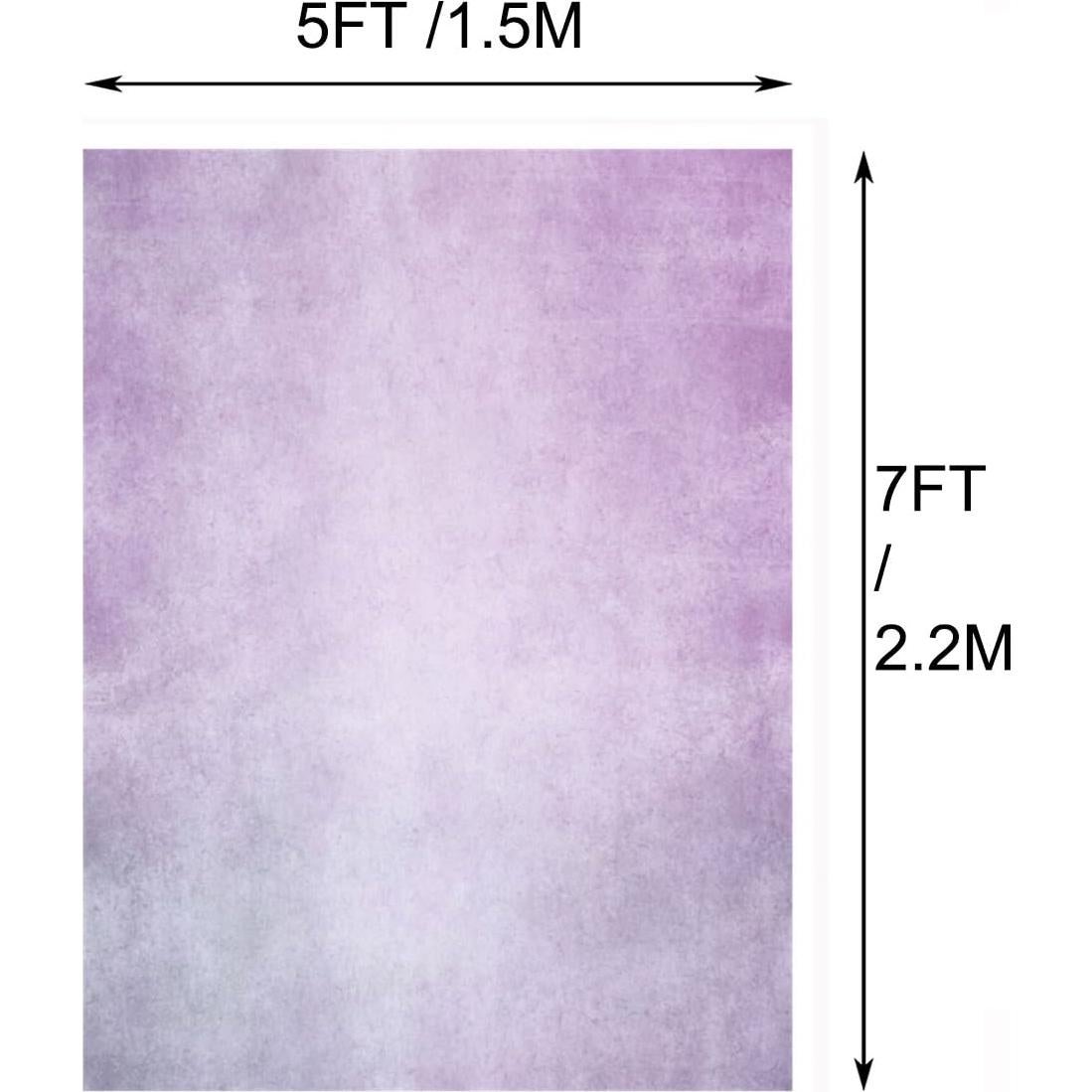 Fondo de Fotografía Vinilo Laeacco 1.5x2.1m Color Sólido