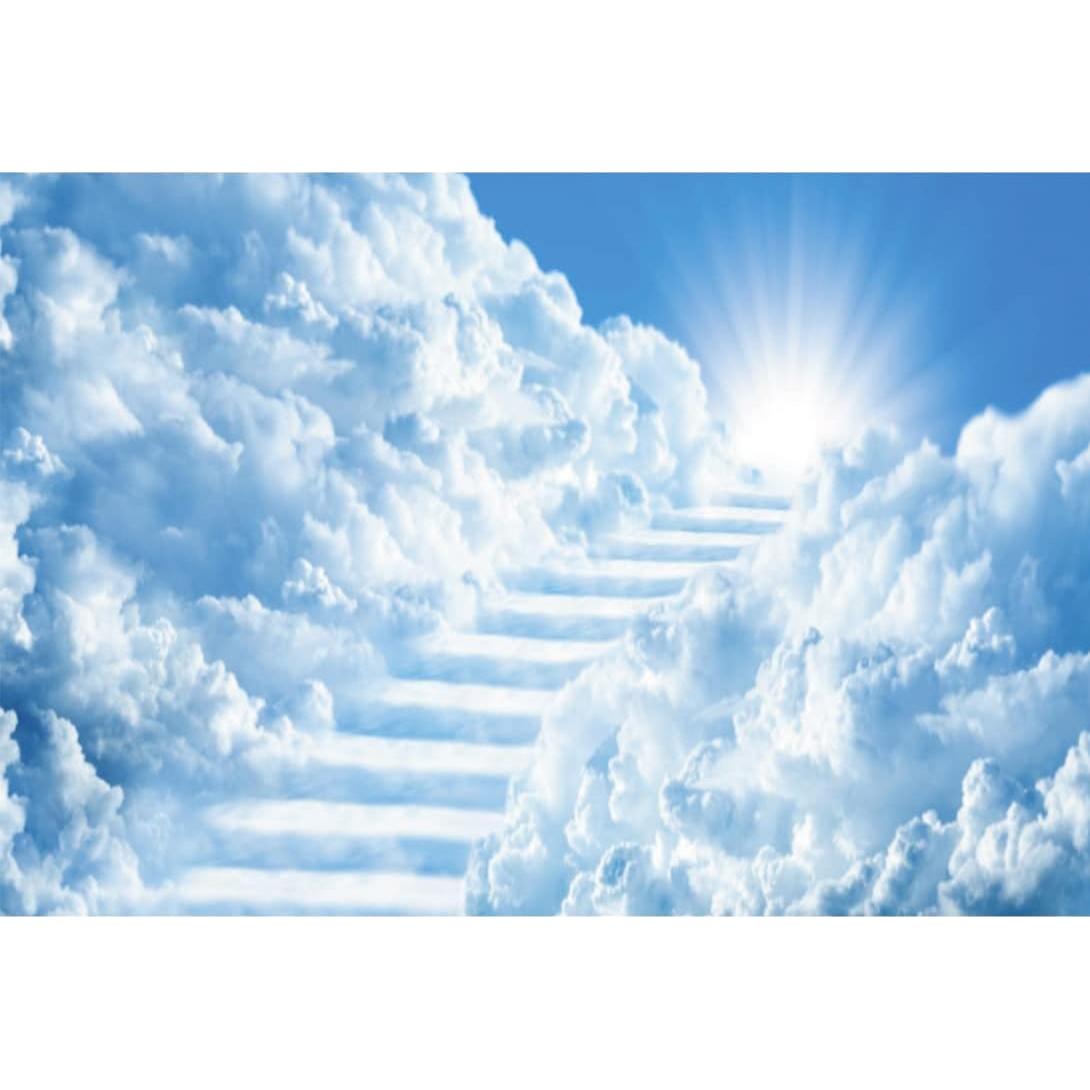 Fondo de Fotografía OERJU 300x200cm Cielo Nubes Decoración