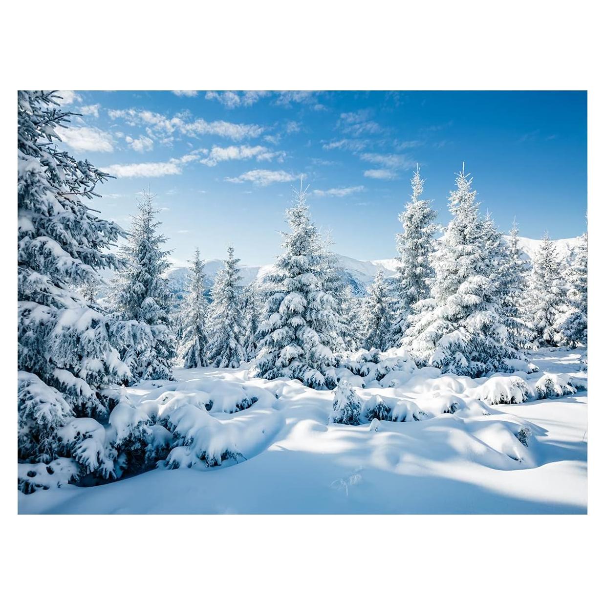 Fondo Navideño 2.1x1.5m Vinilo DH-147 Decoración Fiesta