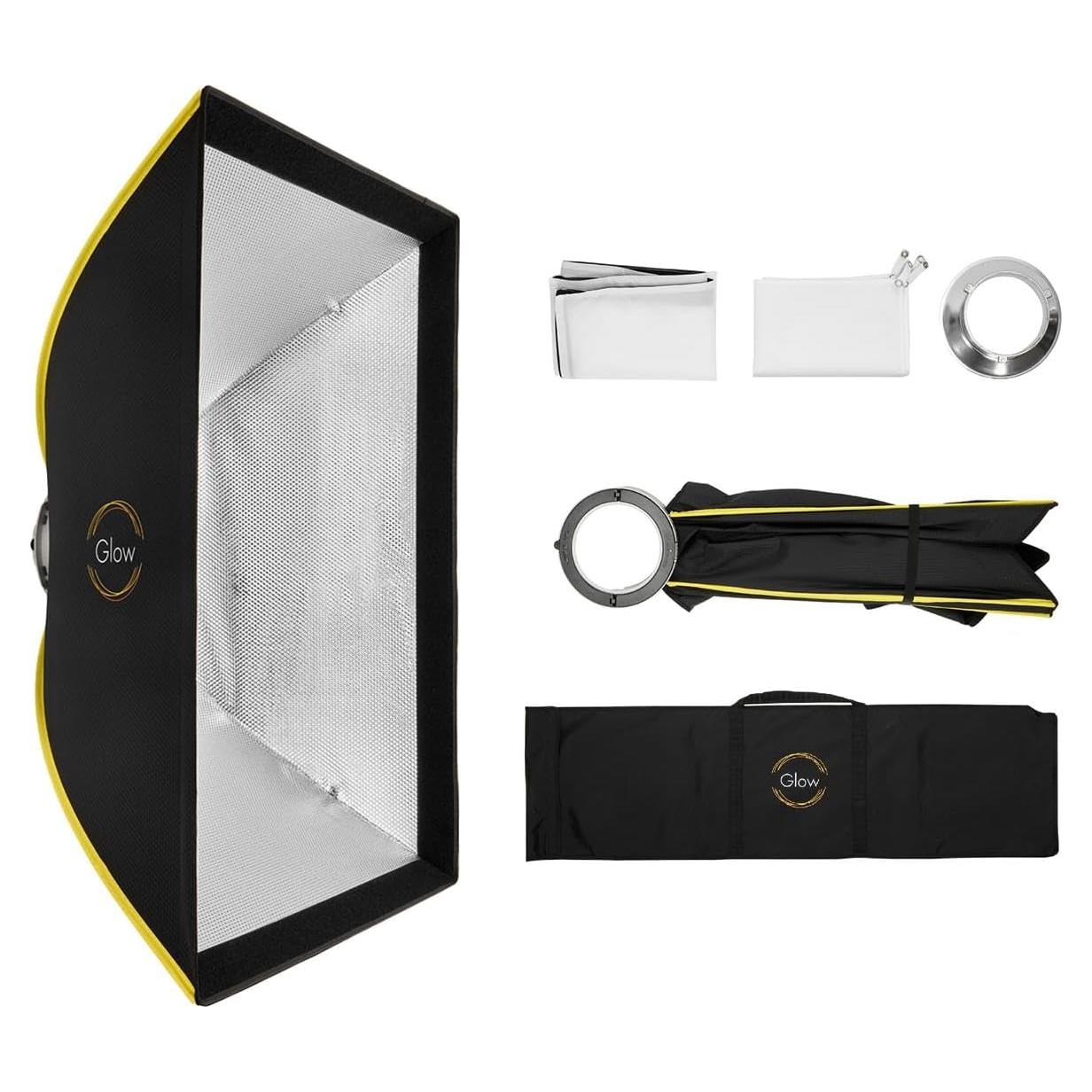 Softbox Glow ParaSnap Rectángulo 60x86 cm con Difusores