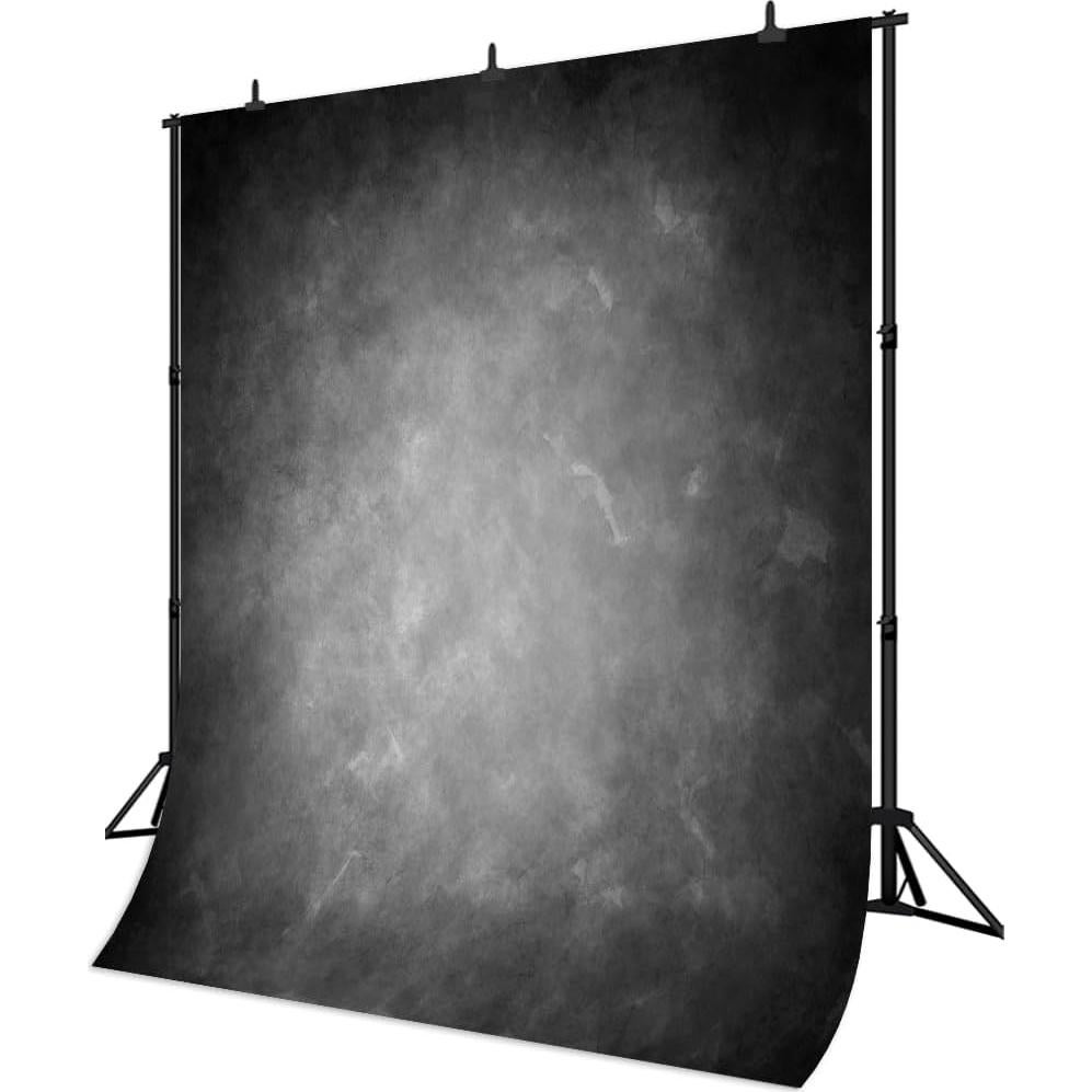 Fondo de Fotografía 5x7ft DePhoto Negro Plegable Poliester