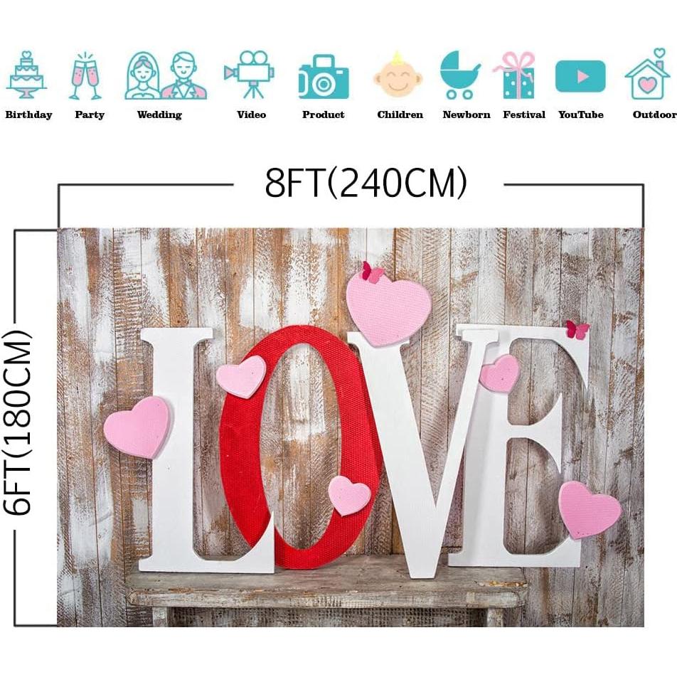 Fondo Fotográfico San Valentín 240x180 cm Art Studio