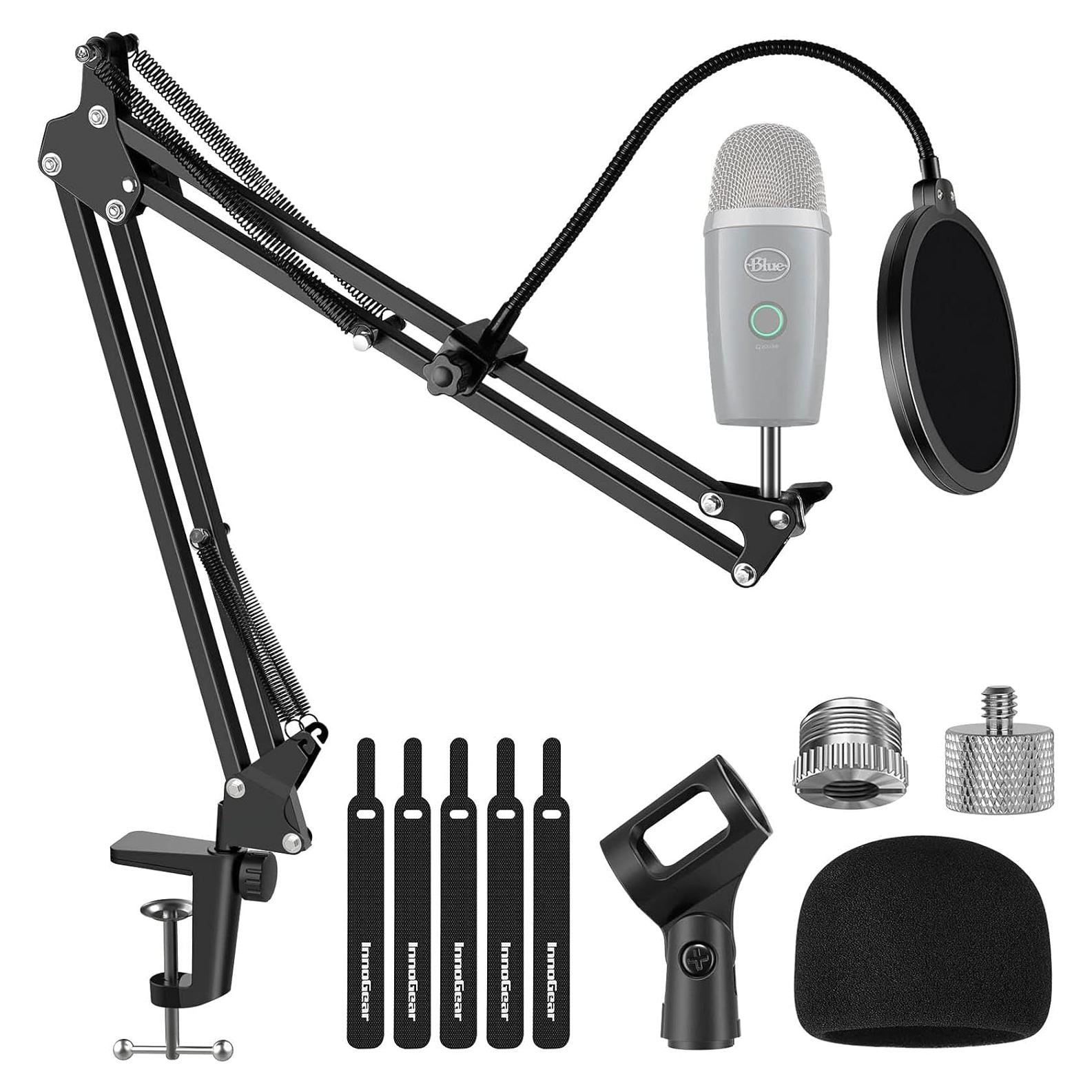 Soporte de Micrófono InnoGear Ajustable para Blue Yeti Nano
