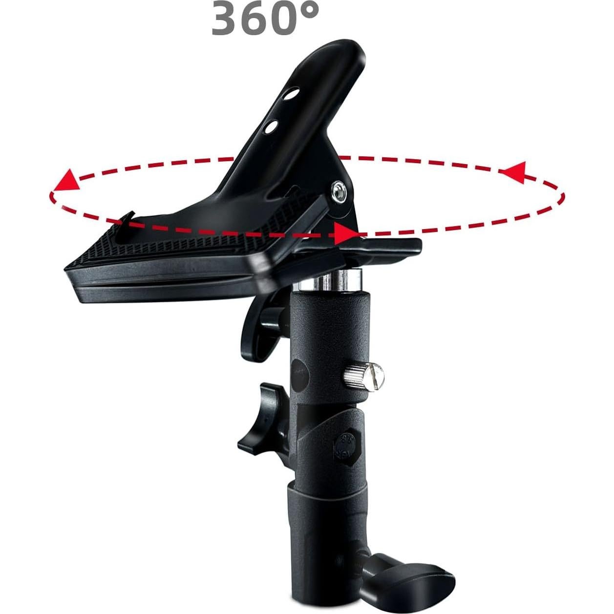 Soporte de Reflector de Fotografía LAPGOOD - 2 Paquetes, Metal 5.08 cm