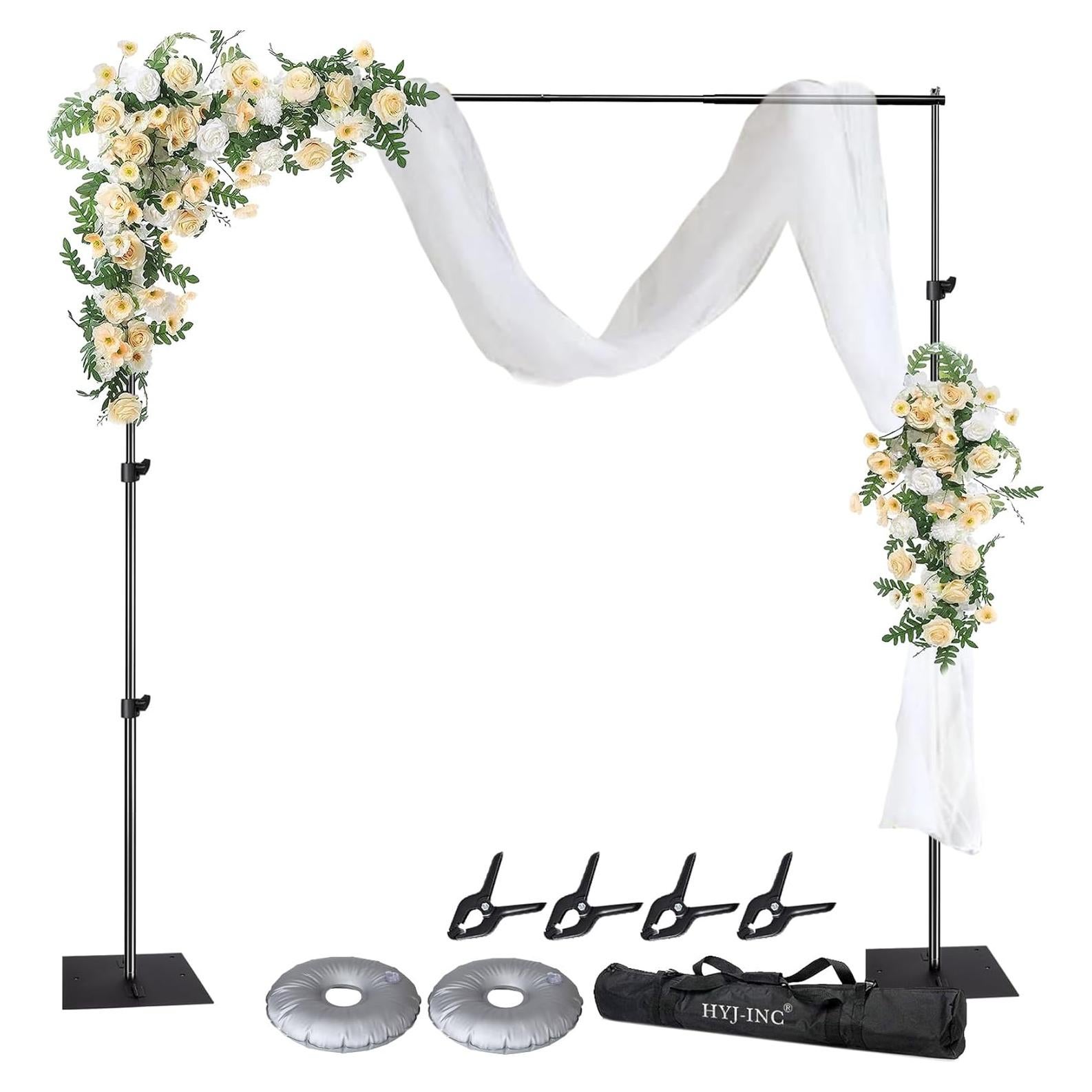 Kit Soporte Fondo Fotografía Ajustable HYJ-1017 2.59m x 3.05m