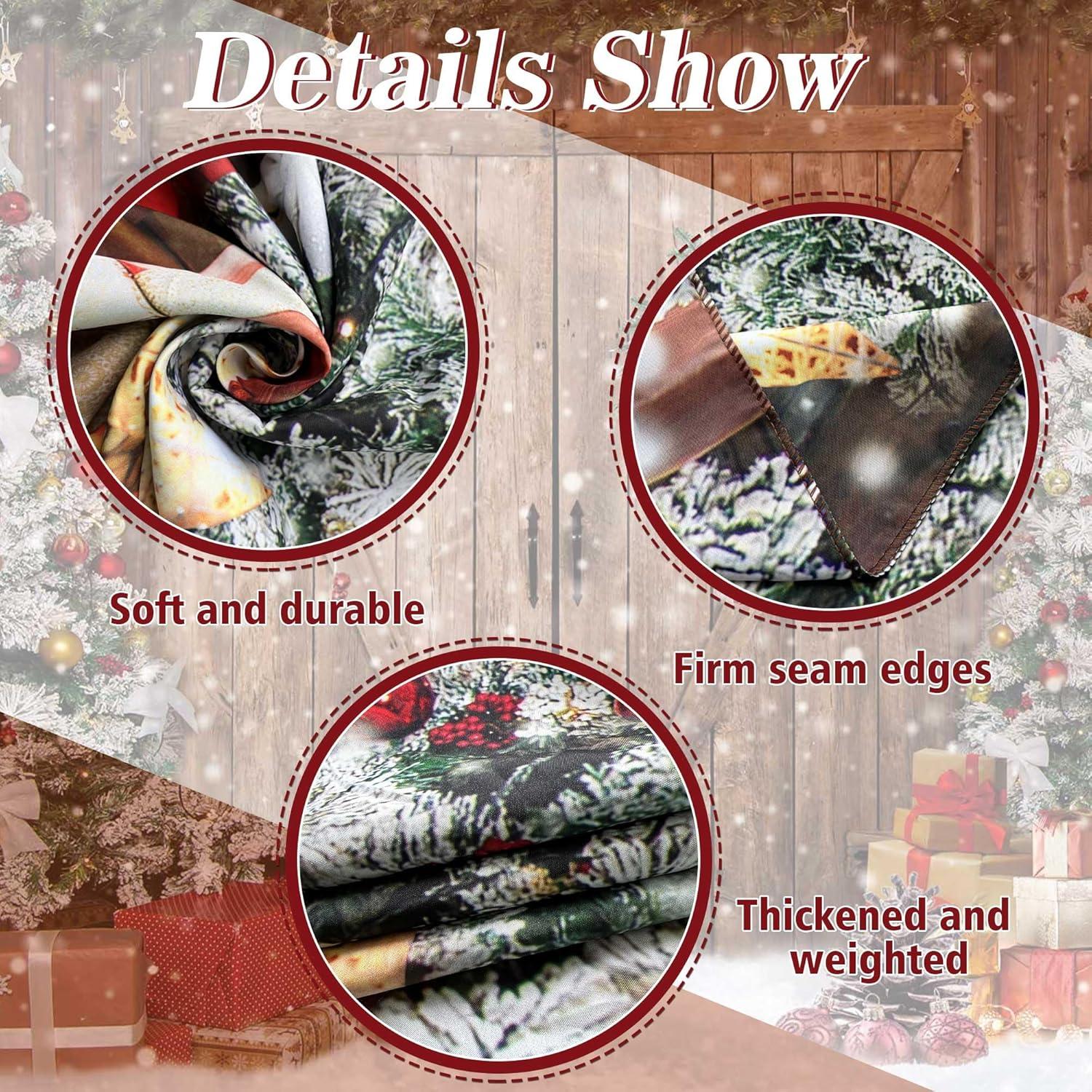 Fondo de Fotografía Navidad 8x6ft Poliester Felortte