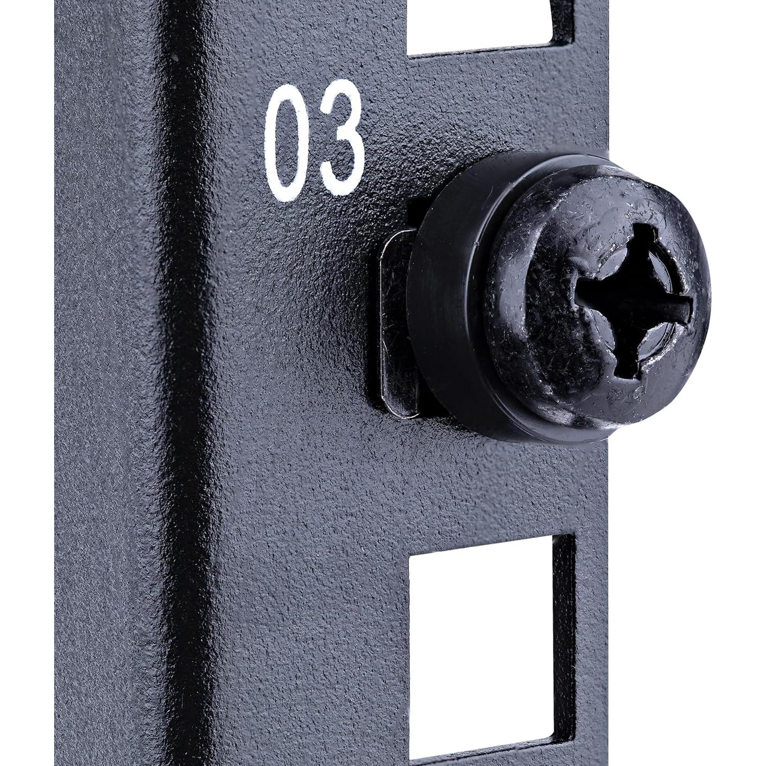 Rack de Escritorio StarTech.com 8U Marco Abierto 19" Negro