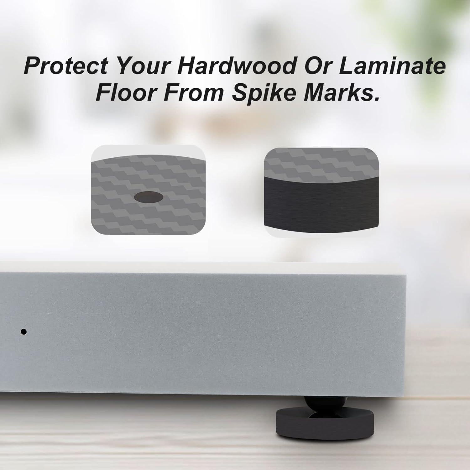 Pies de Aislamiento Monosaudio 40x10mm para Altavoces