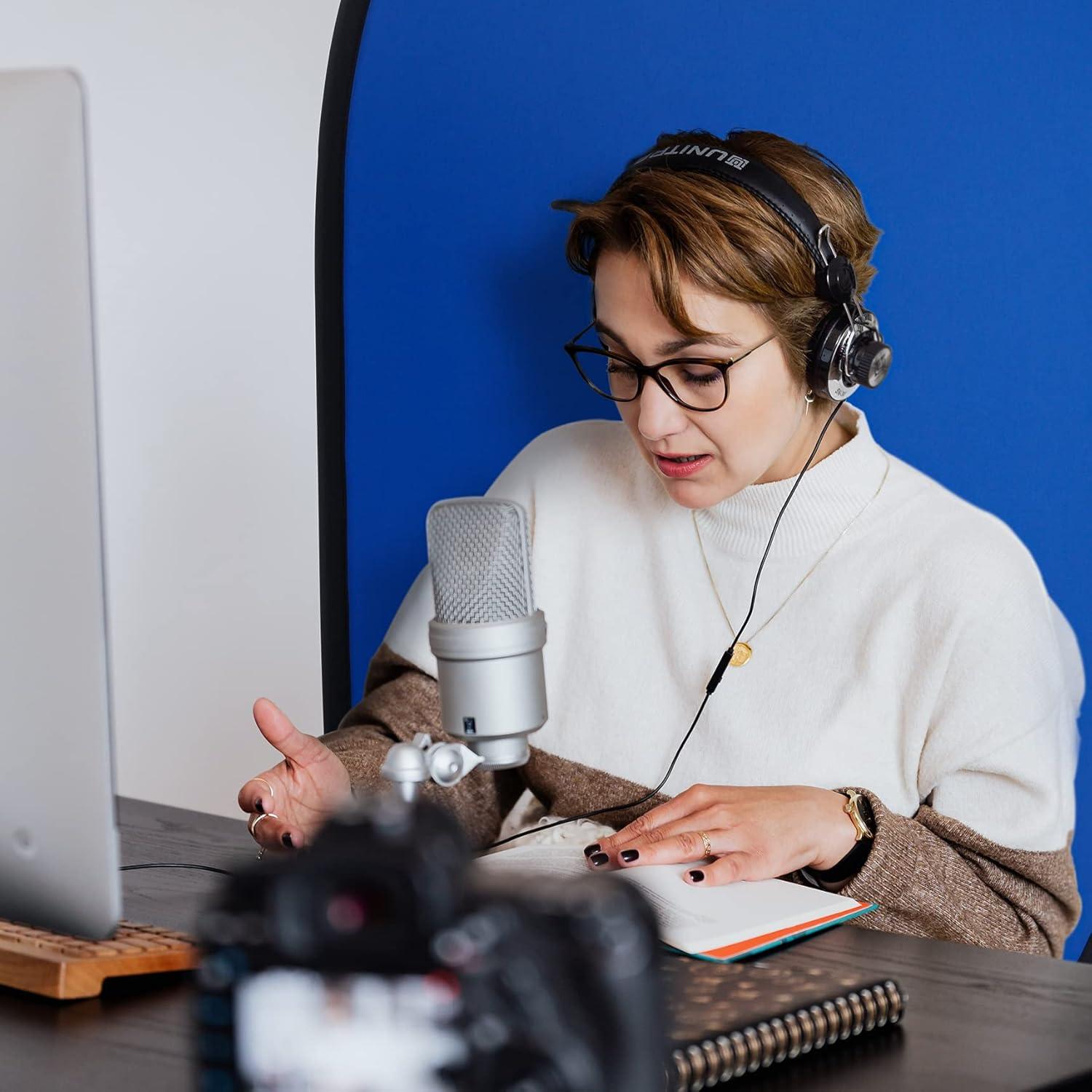 Fondo Plegable Selens 1x1.5m Verde Azul para Fotografía