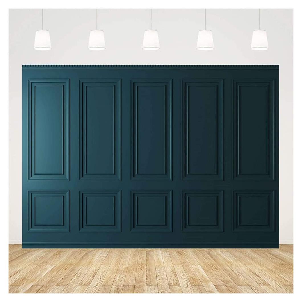 Fondo de Fotografía 274x182 cm Vinilo Azul Minimalista EMTOBT