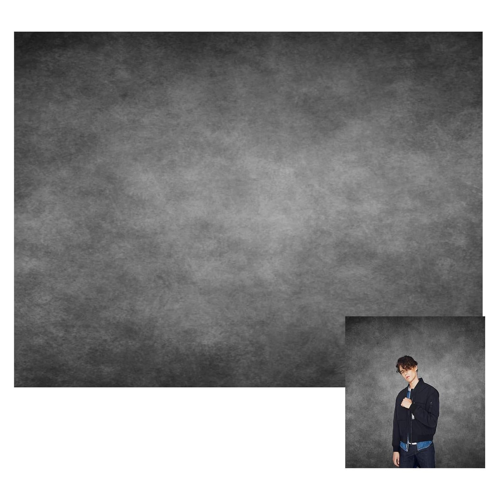 Fondo Fotográfico Gris Abstracto 3x2.5m Caaerttply