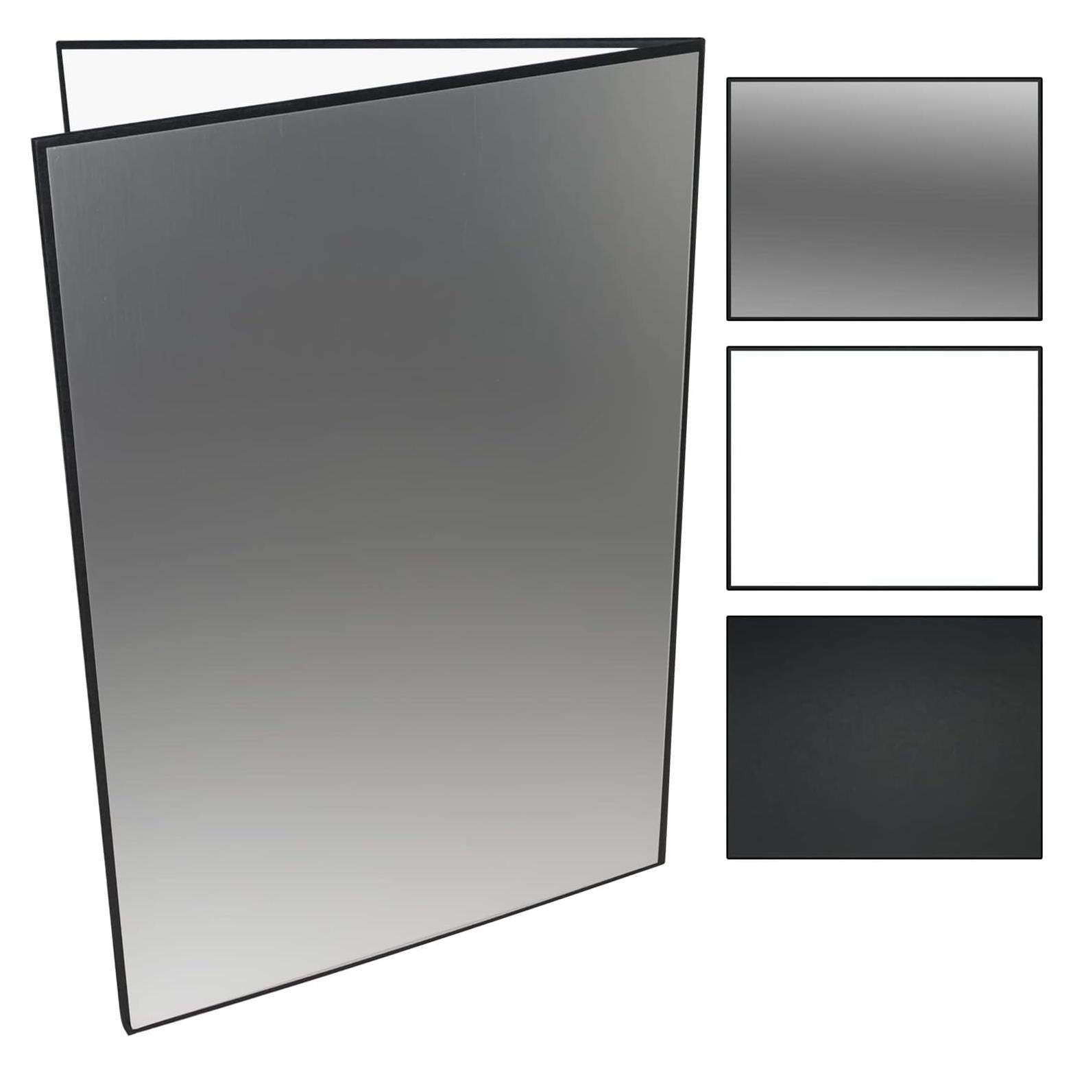 Reflector de Cartón Plegable IFAMIO 3 en 1 para Fotografía A4