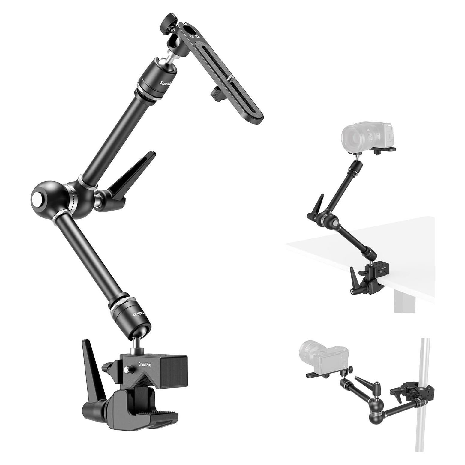 Brazo Mágico Ajustable SmallRig 4862 con Super Abrazadera