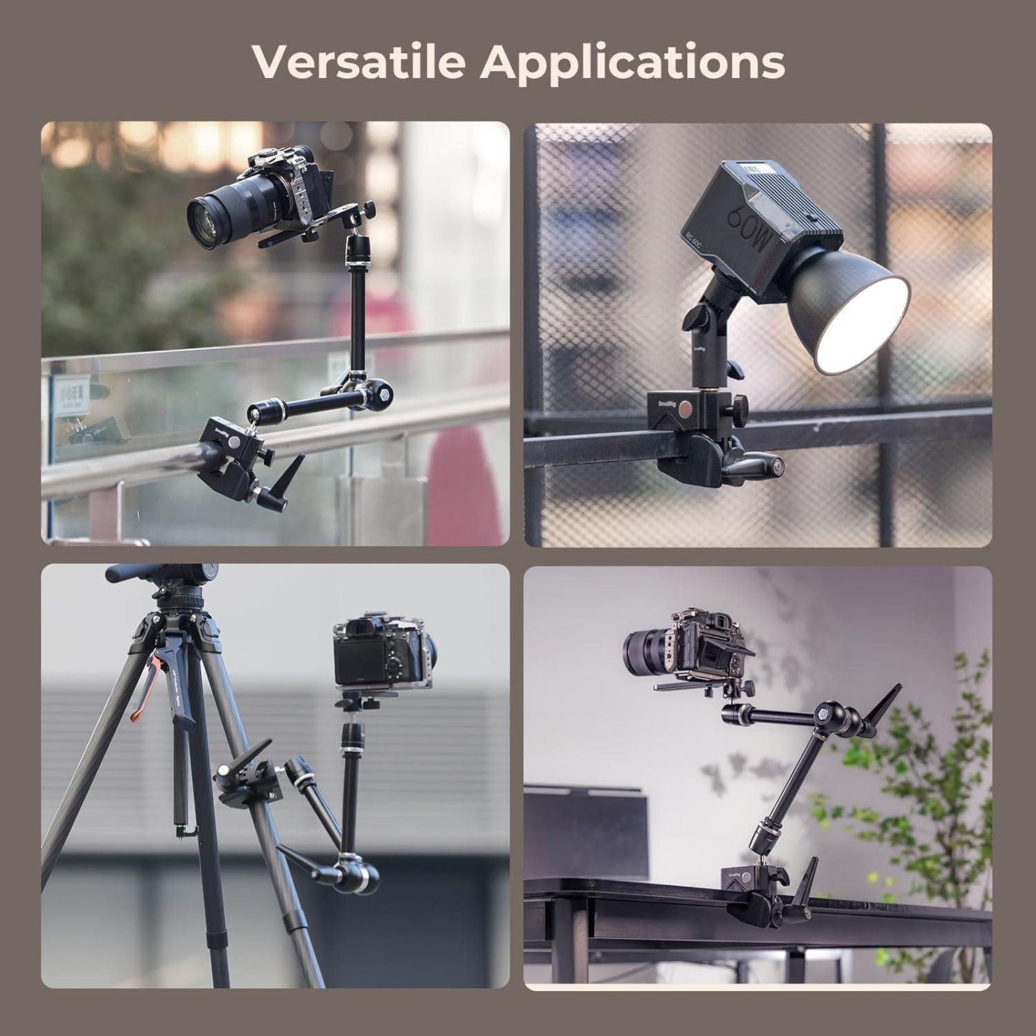 Brazo Mágico Ajustable SmallRig 4862 con Super Abrazadera