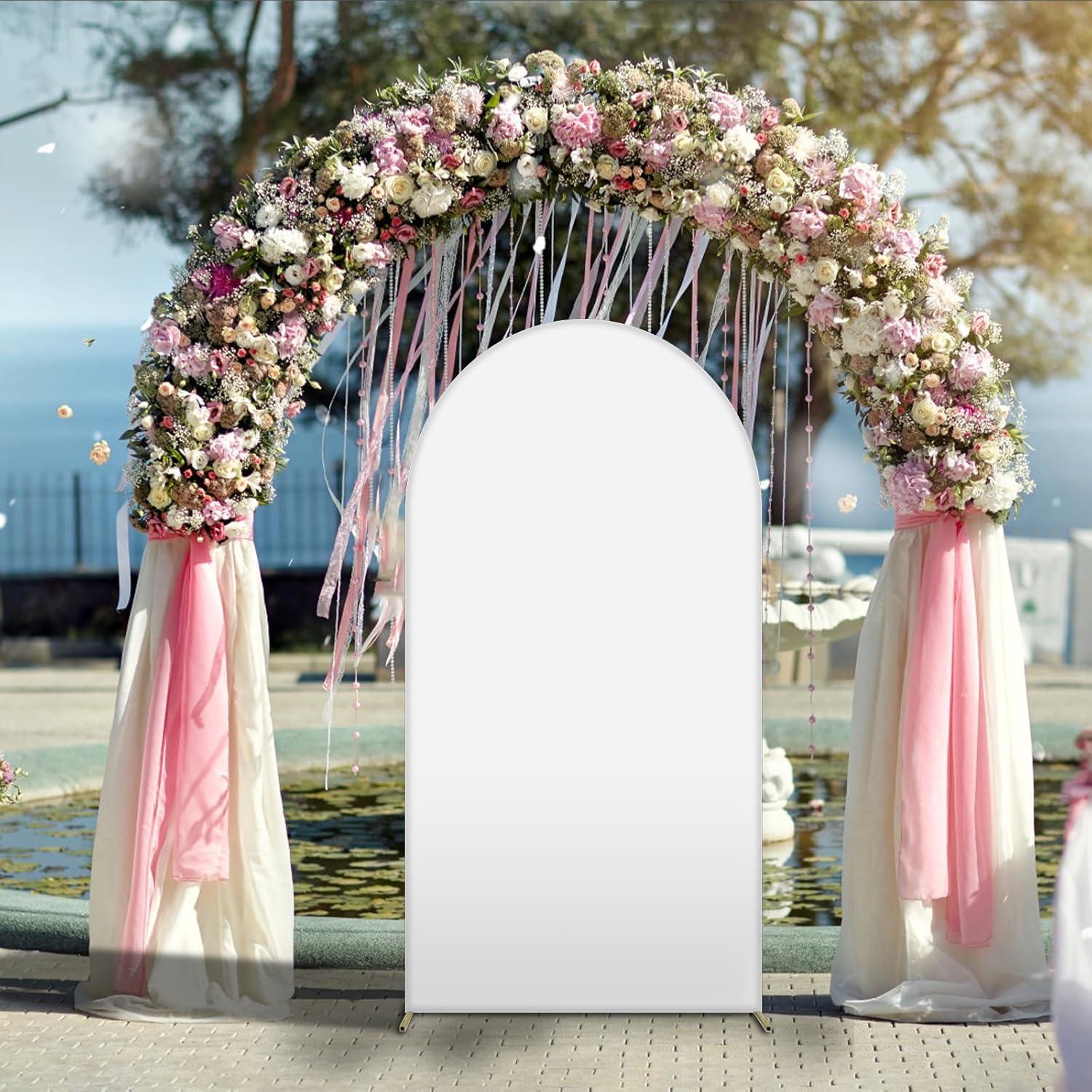 Cubierta de fondo de arco TISEMENT 1.05 kg 5.9x2.6m blanca