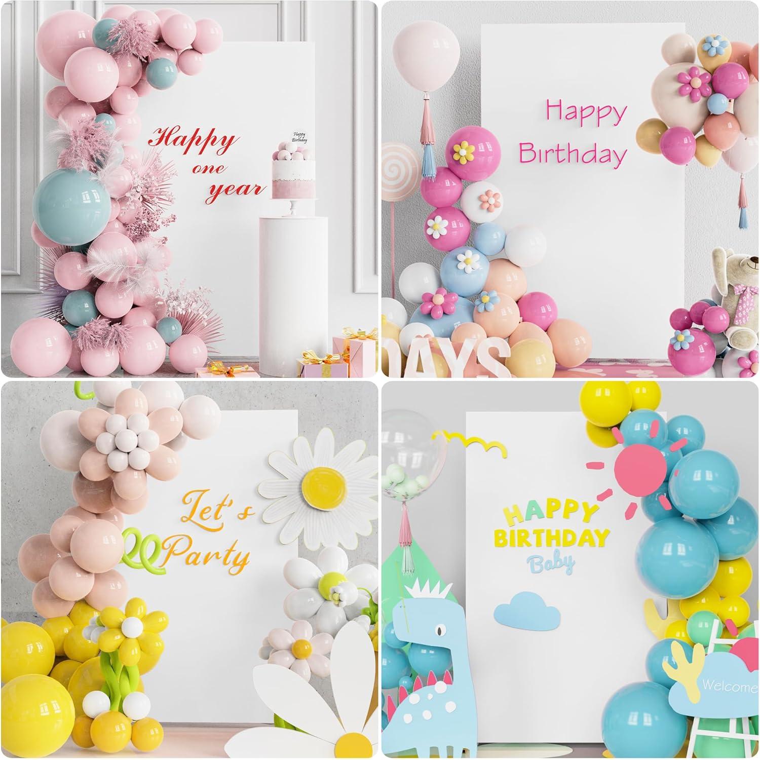 Cubierta de Arco de Boda Fomcet Spandex 2.01m x 1.22m Blanca