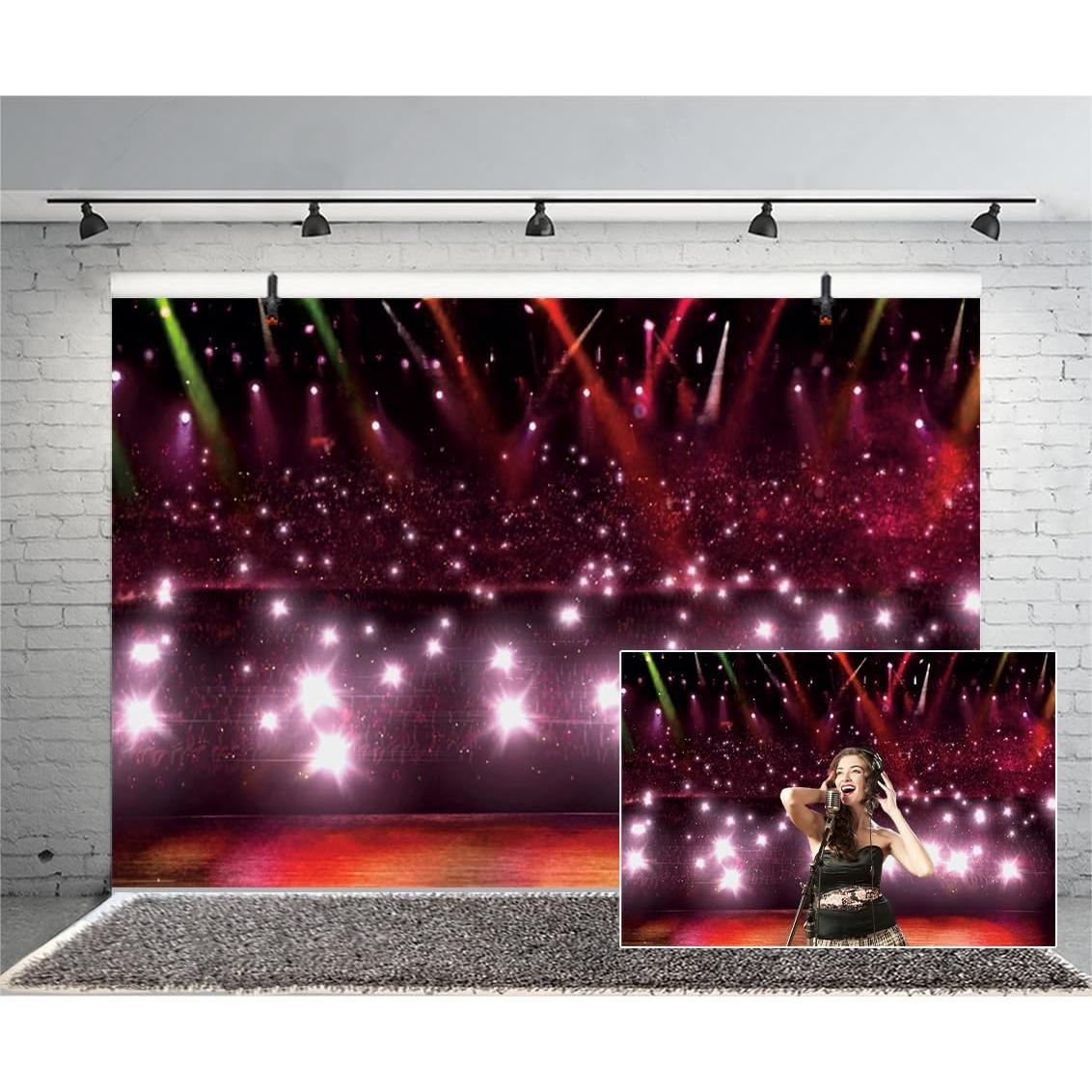 Telón de Fondo de Fotografía Haoyiyi 180x120cm Poliester