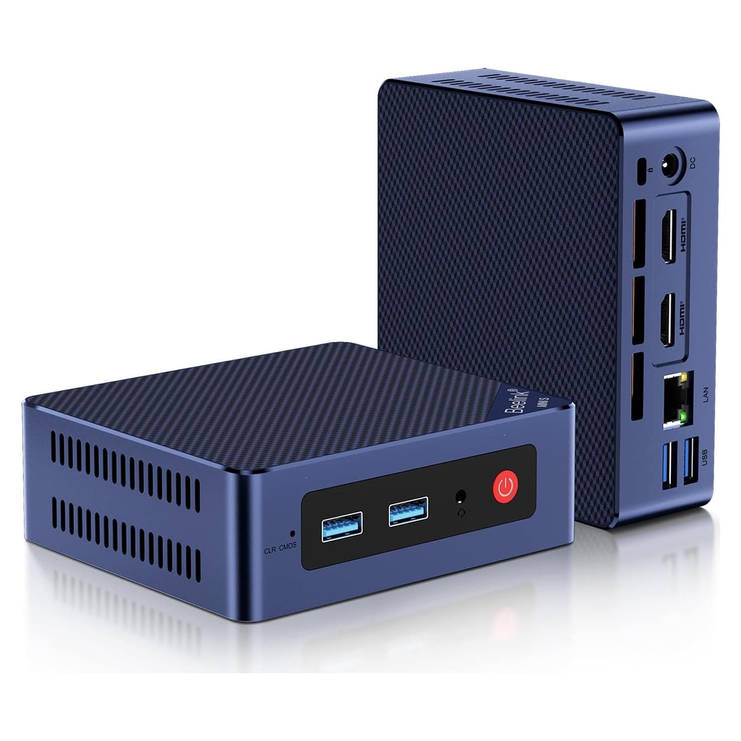 Mini PC Beelink S12 Pro Intel N100 16GB 500GB 4K HDMI