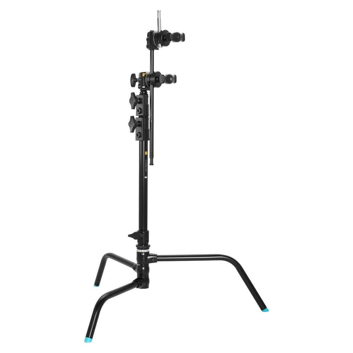 Kit C-Stand Flashpoint 1.8m con Base Tortuga y Brazo 50cm