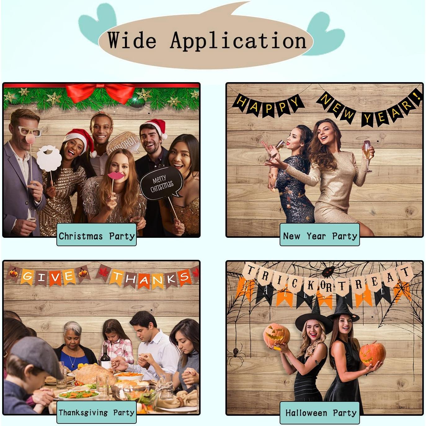 Fondo de Madera Rústica 3x2.5m Vinilo Caaerttply