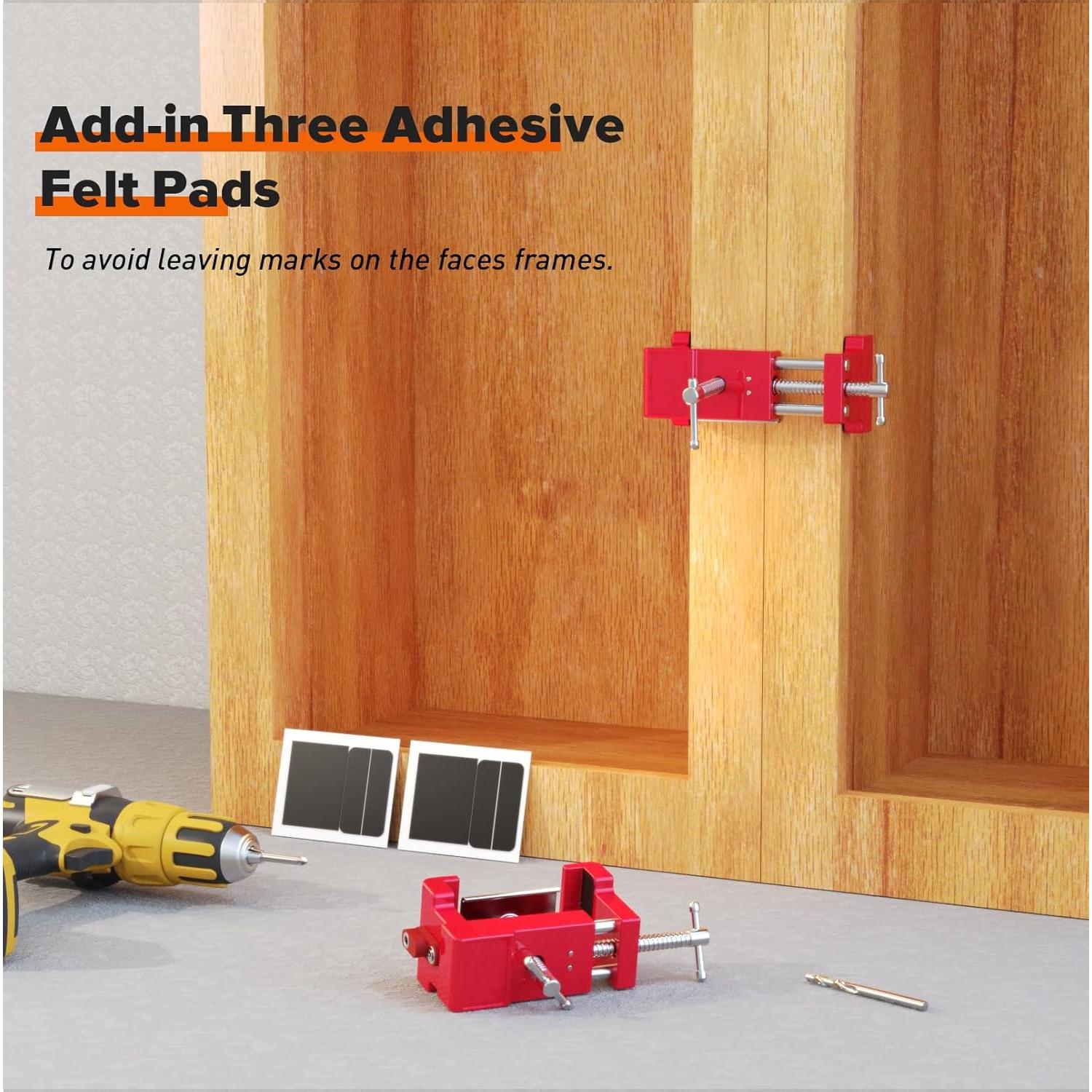 Garras de Gabinete Sebupar 2 Paquete Rojo 10.16 cm