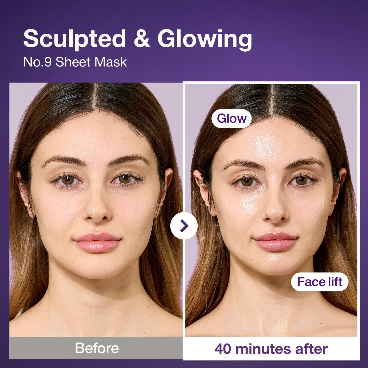 Mascarilla de Hoja Numbuzin No.9 Lifting con Péptidos