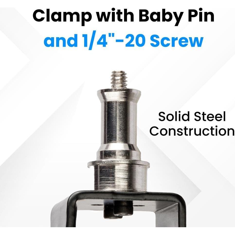 Abrazadera de Poste Impacto IMPCBP - Alta Resistencia 9.9x7.9cm