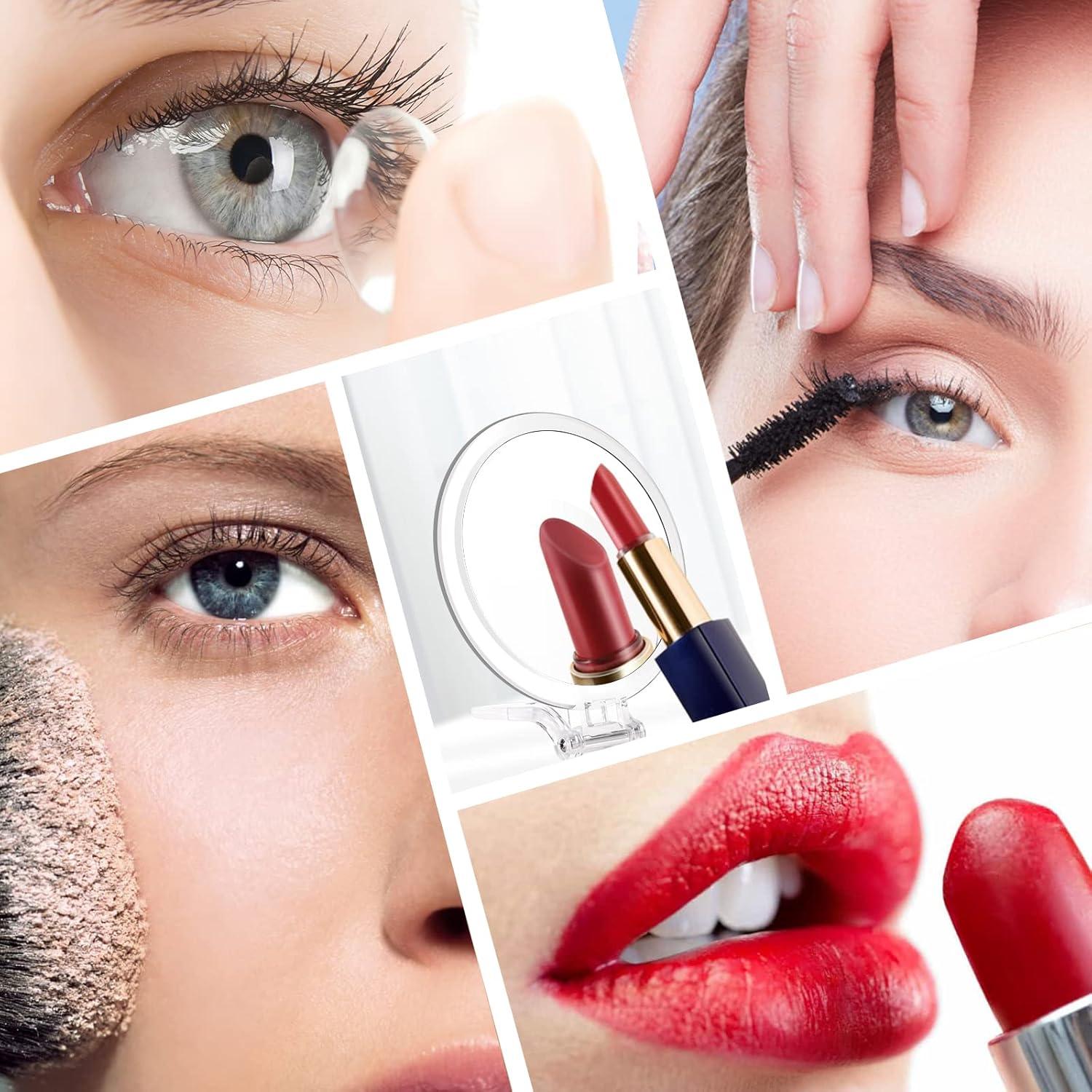 Espejo de Mano Aumentador JMH Doble Cara 1X 20X 15.24 cm