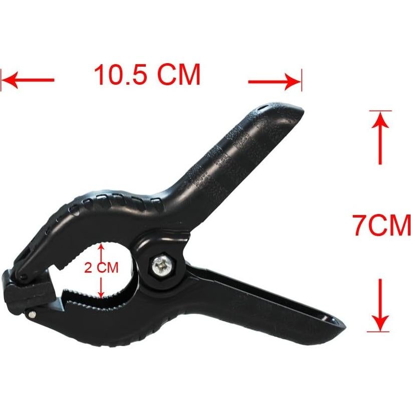 Pinzas Muselinas Foto&Tech 6 Pzas Alta Resistencia 11.4 cm