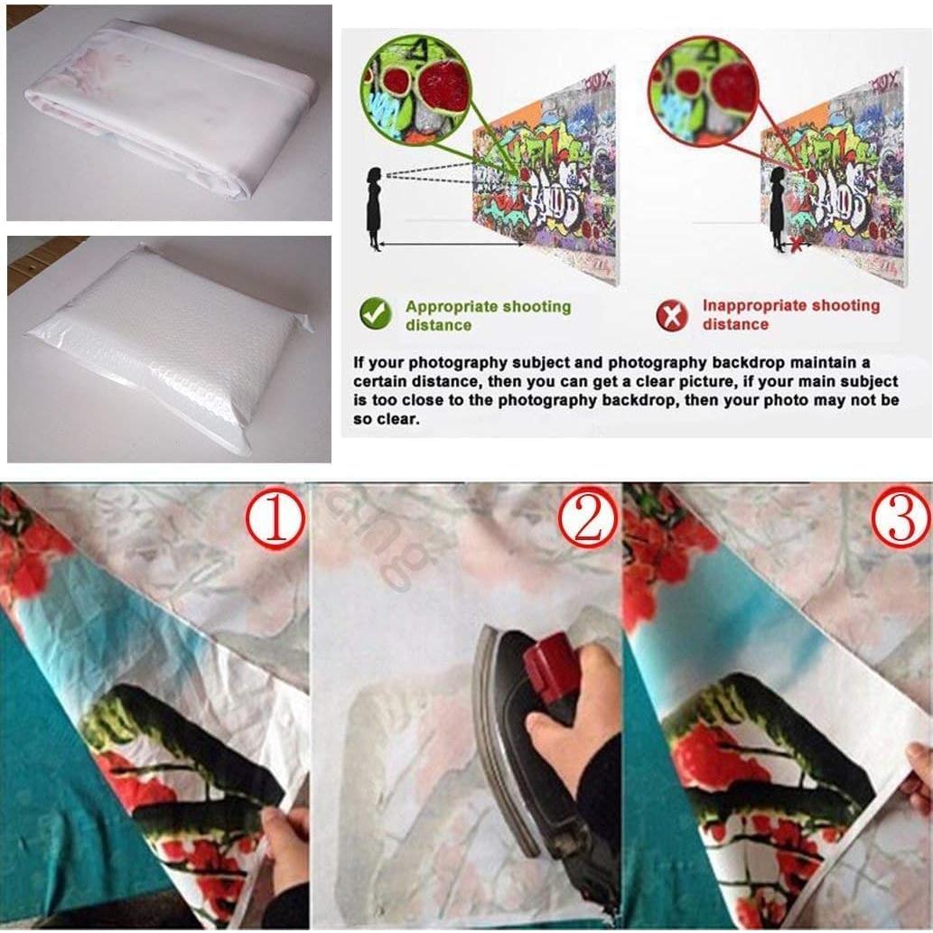 Fondo de Verano Submarino Pnylzzyxh 300x240cm Vinilo Decorativo