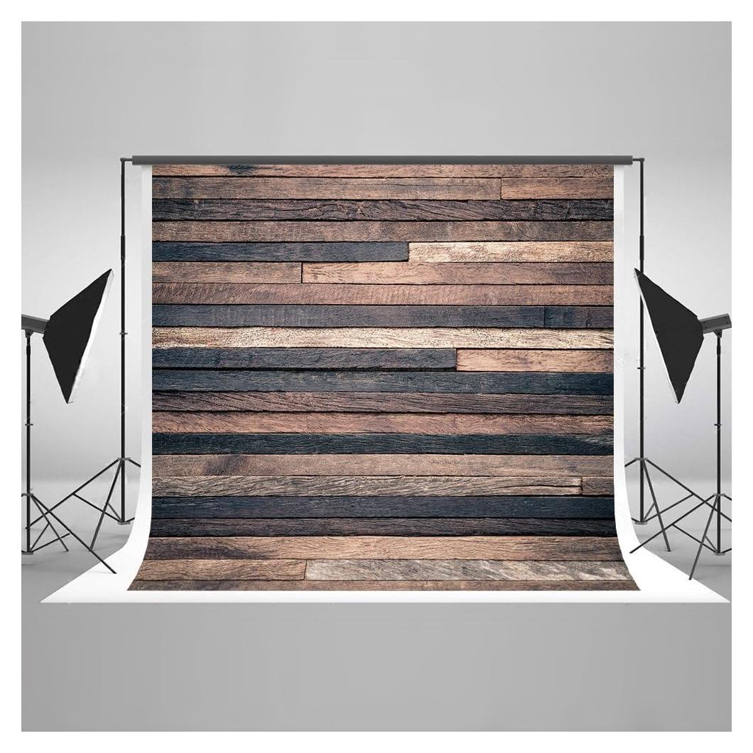 Fondo de Fotografía Microfibra Kate 2.13x1.52m Marrón Retro