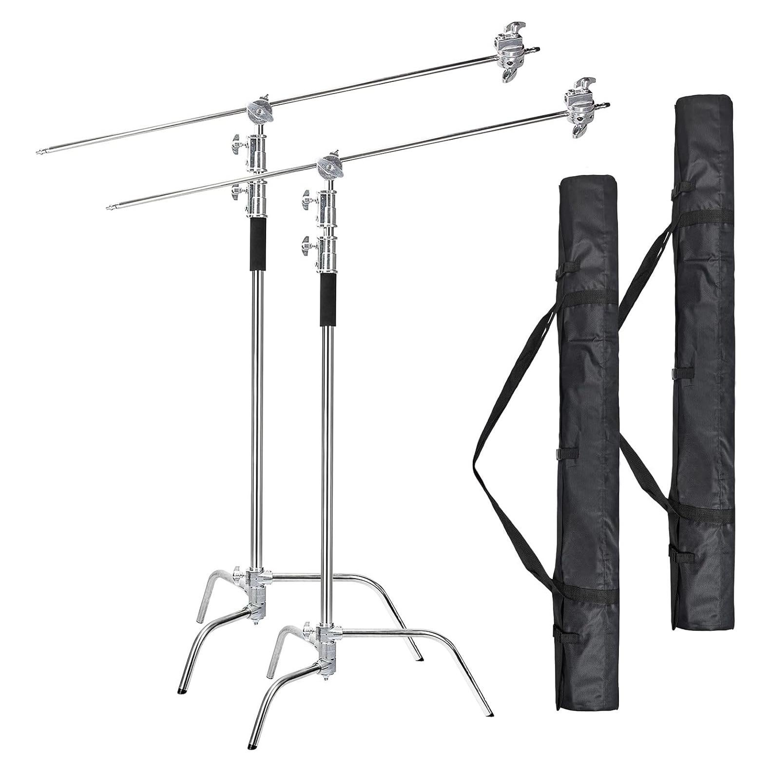 Soporte C-Stand EACHSHOT 2 Paquetes 330cm con Brazo 106cm