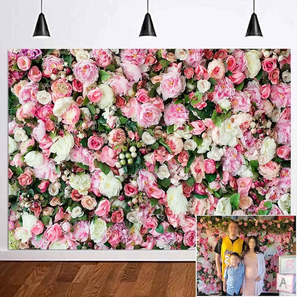 Fondo de Fotografía Floral Rosa 304.8x243.8 cm Estudio de Arte