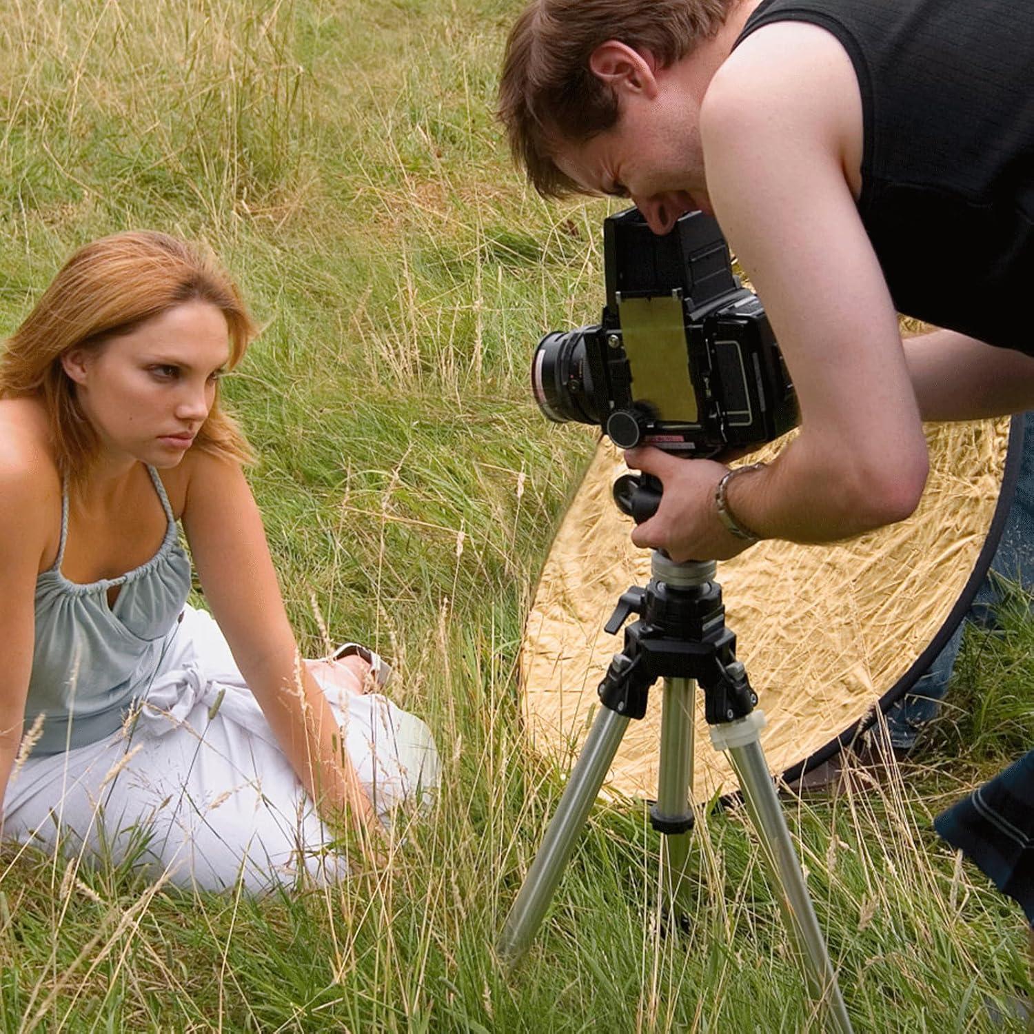 Reflector de Fotografía 5 en 1 Neewer 80cm con Mango y Adaptador