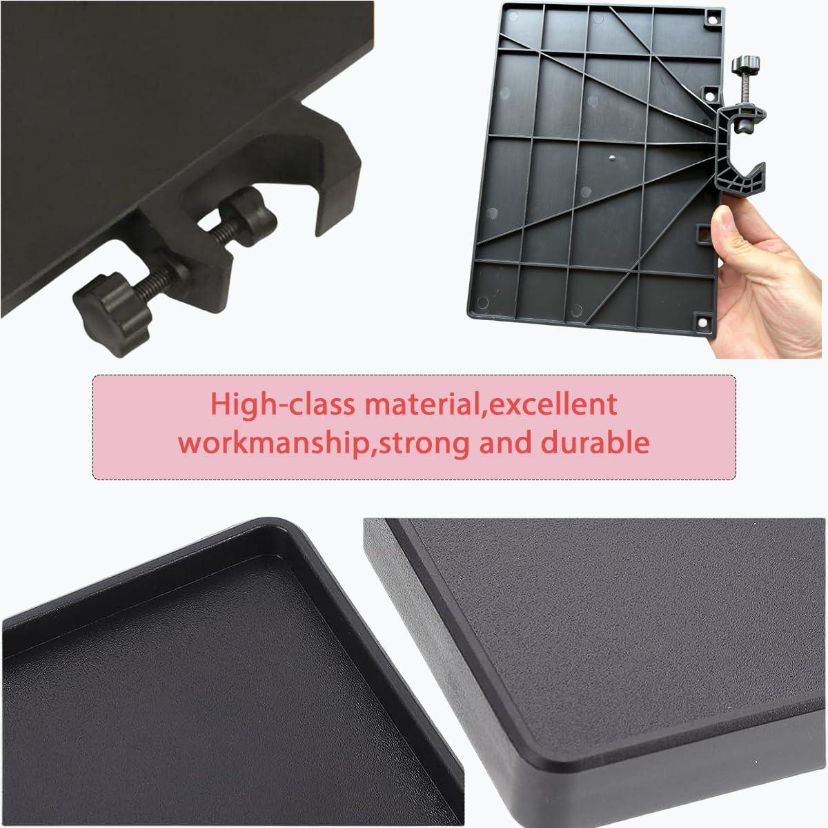 Bandeja Ajustable para Soporte de Micrófono 2 Pcs ABS