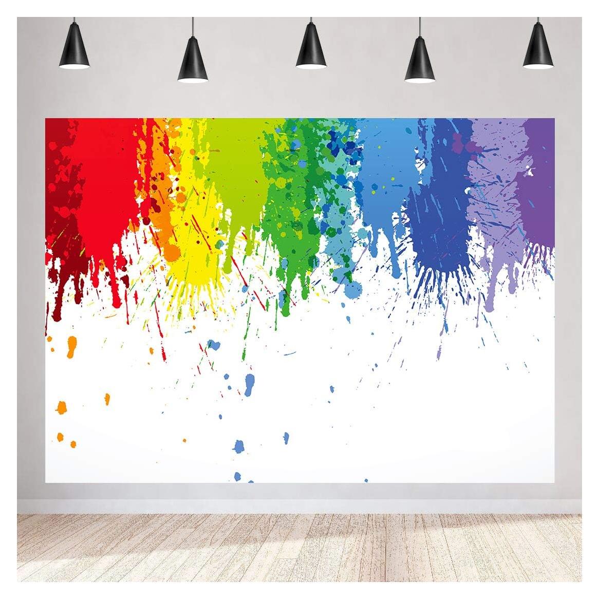 Fondo de Salpicaduras de Pintura 3x2.1m MEETSIOY HXMT600