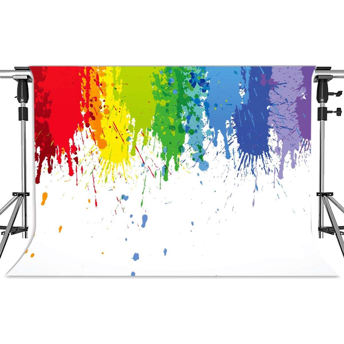 Fondo de Salpicaduras de Pintura 3x2.1m MEETSIOY HXMT600