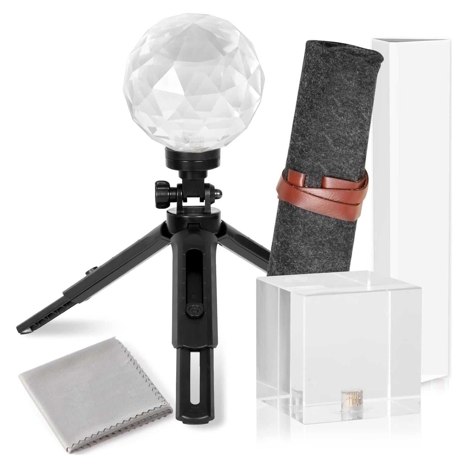 Set de Prismas de Fotografía MK Studio con Mini Trípode