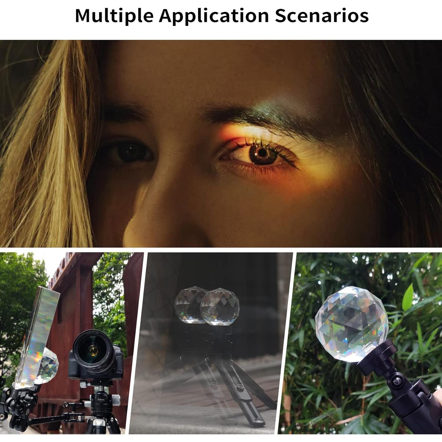 Set de Prismas de Fotografía MK Studio con Mini Trípode