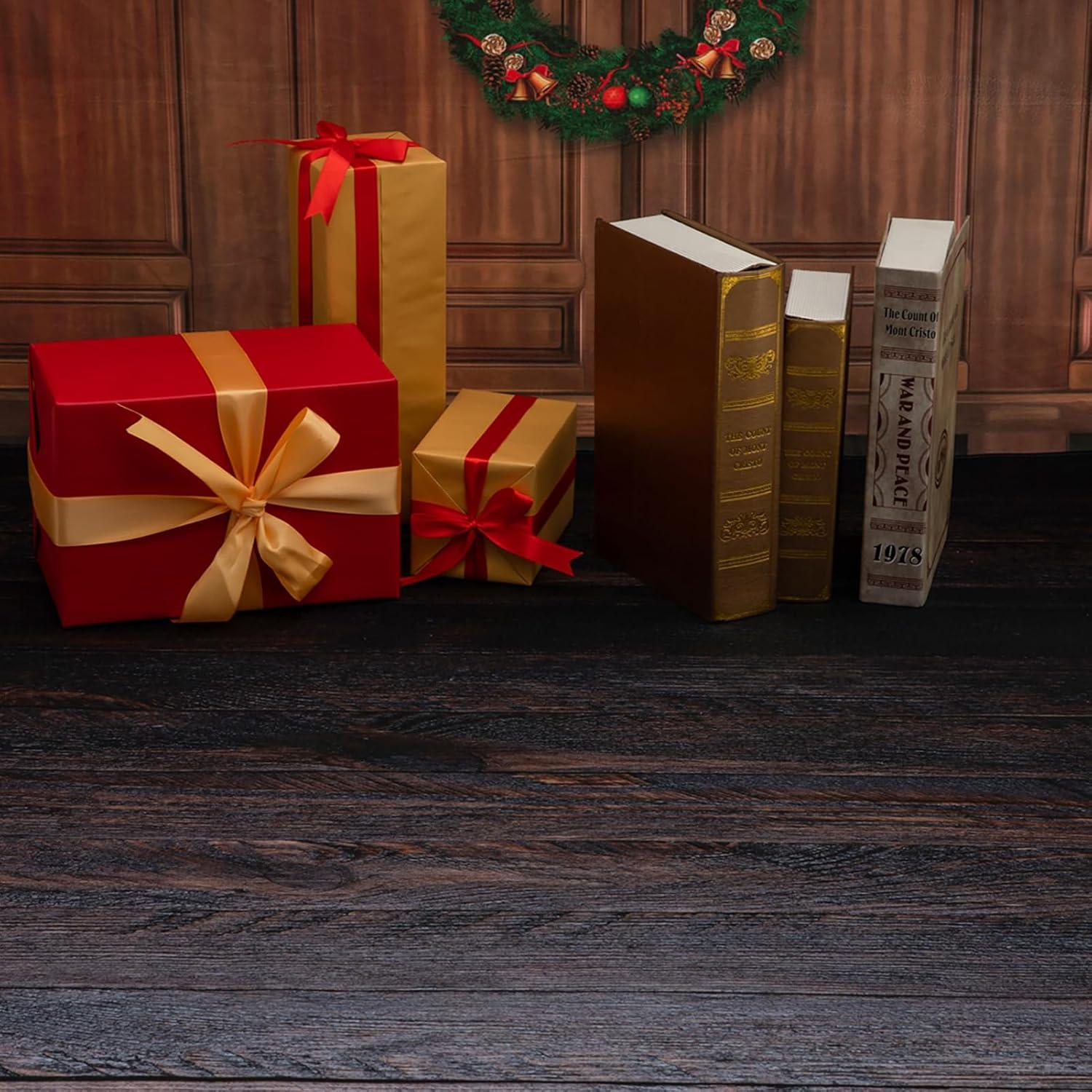 Tapete de Fotografía Kate 2.5x1.5m Madera Marrón Antideslizante