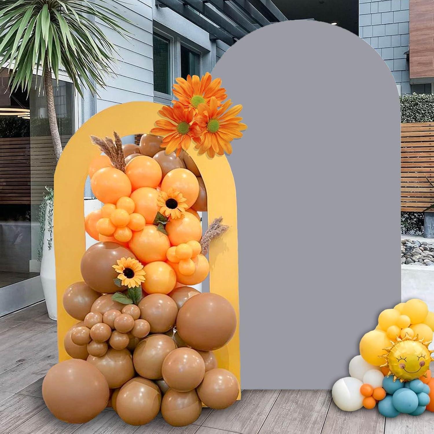 Cubiertas de Arco Spandex Vlakteven 2.2m y 1.8m Gris Claro