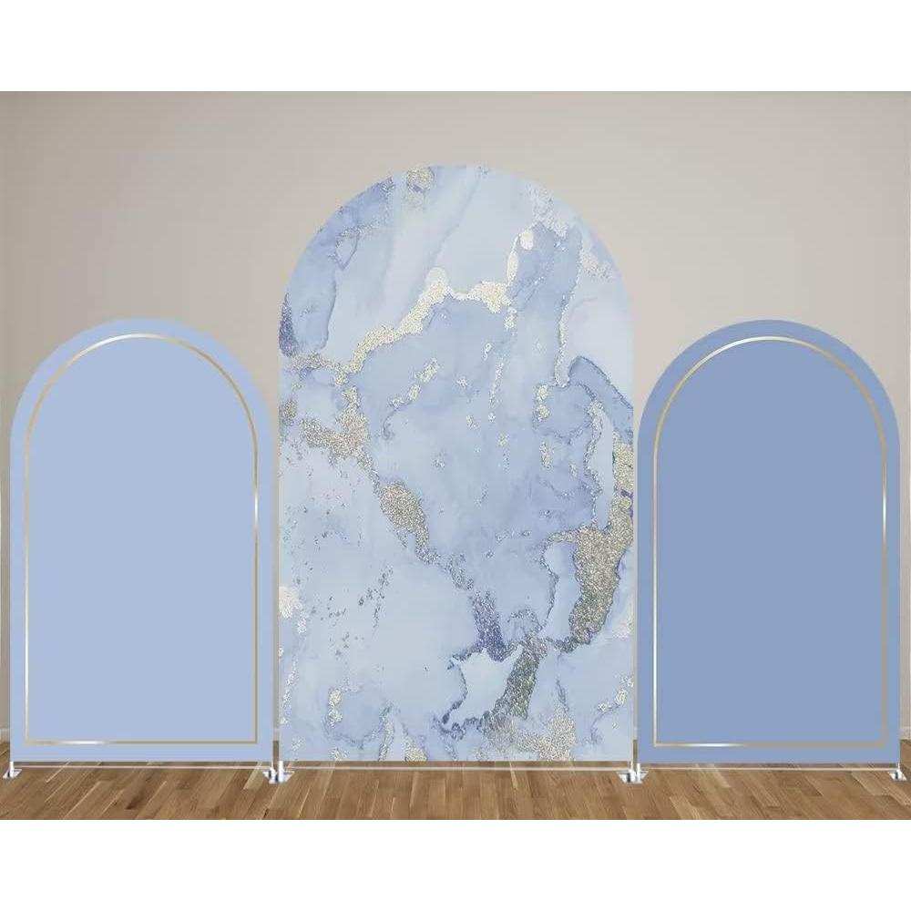 Cubierta de Fondo de Arco Spandex Doble Cara FiVan 1.83x0.79m Azul