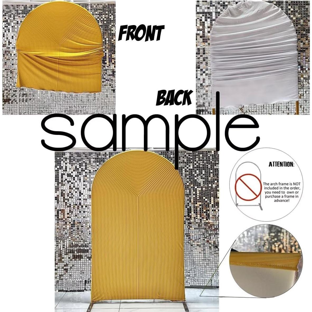 Cubierta de Fondo de Arco Spandex Doble Cara FiVan 1.83x0.79m Azul