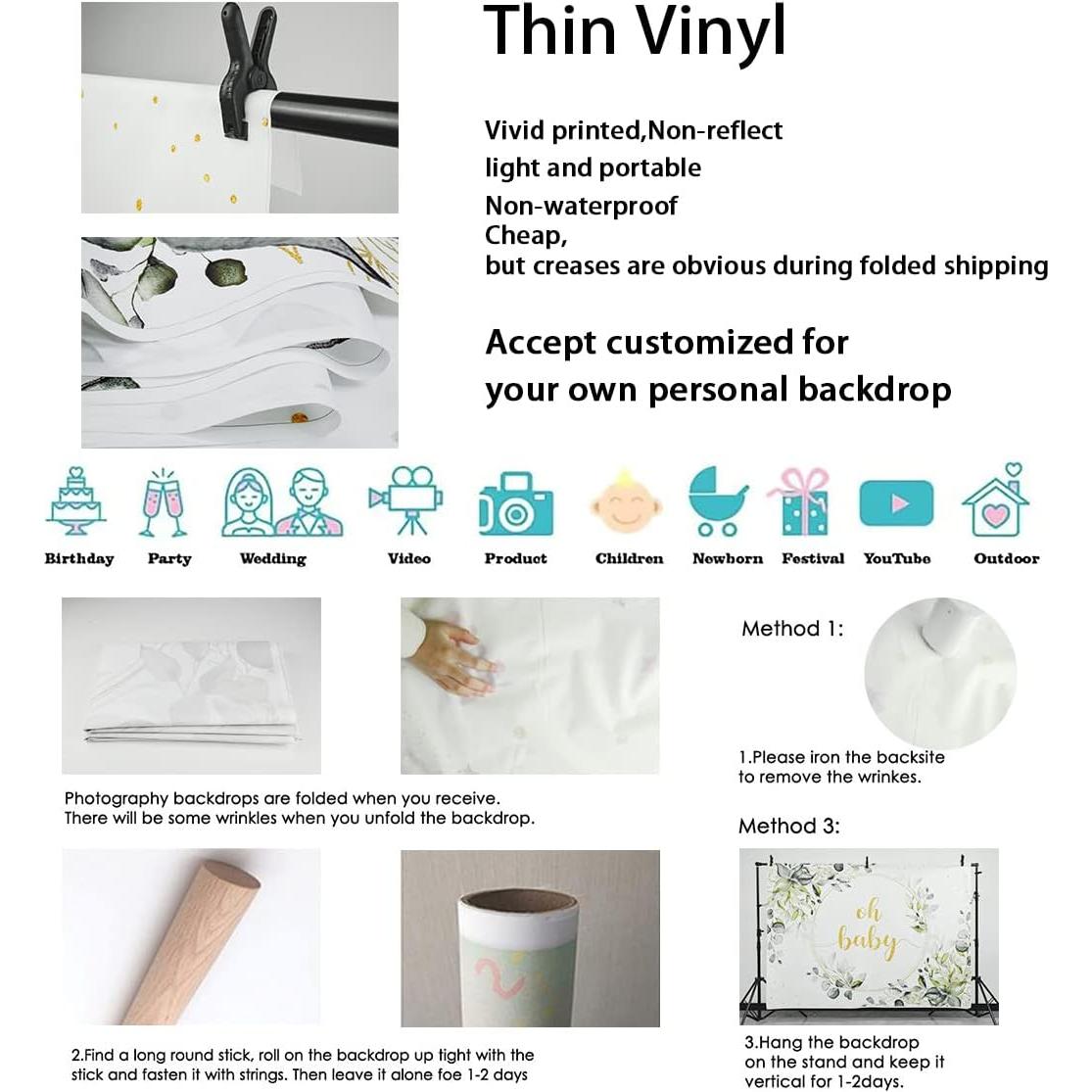 Cortina Fotográfica SENDY 2.1m x 1.5m Azul Marino para Eventos