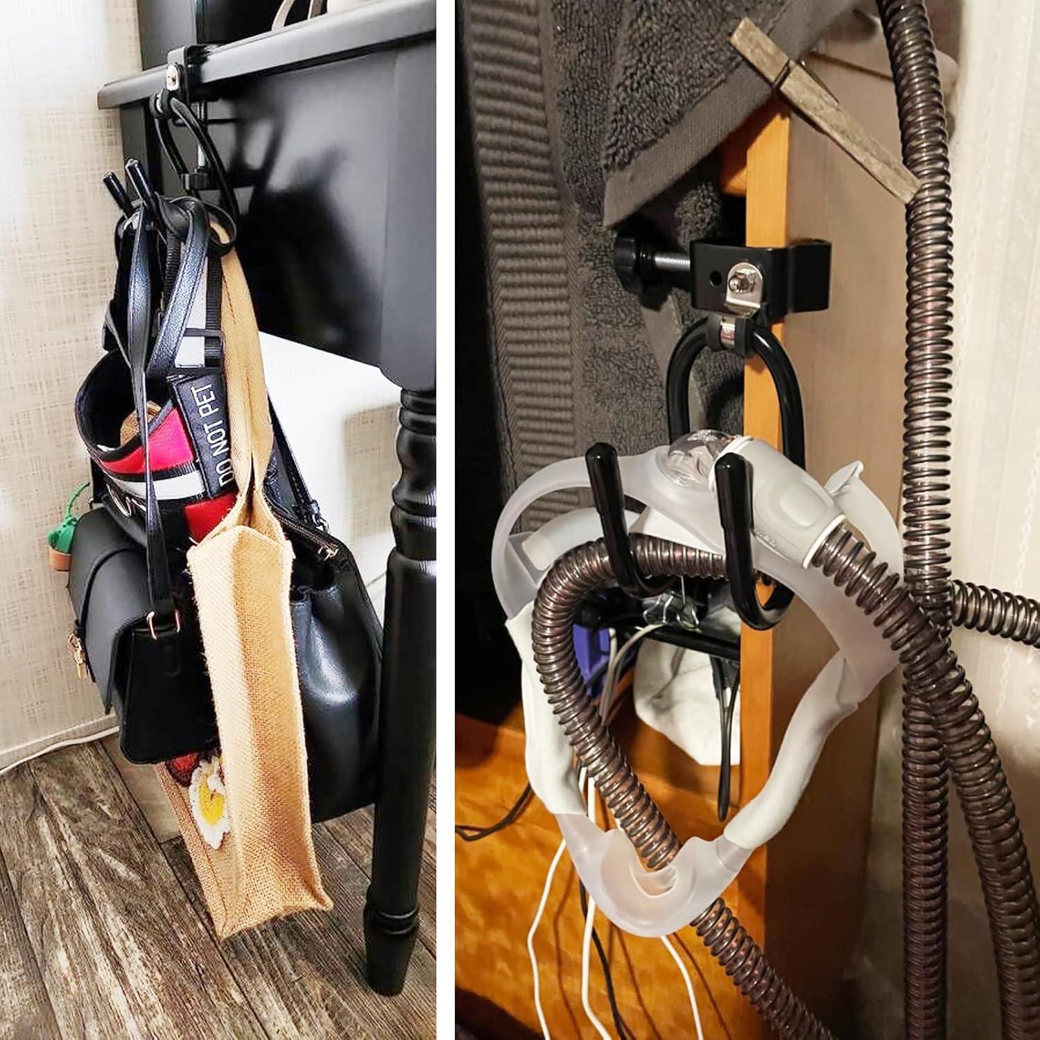 Soporte de Micrófono para Tambor Pmsanzay - Ajustable, Metal Negro