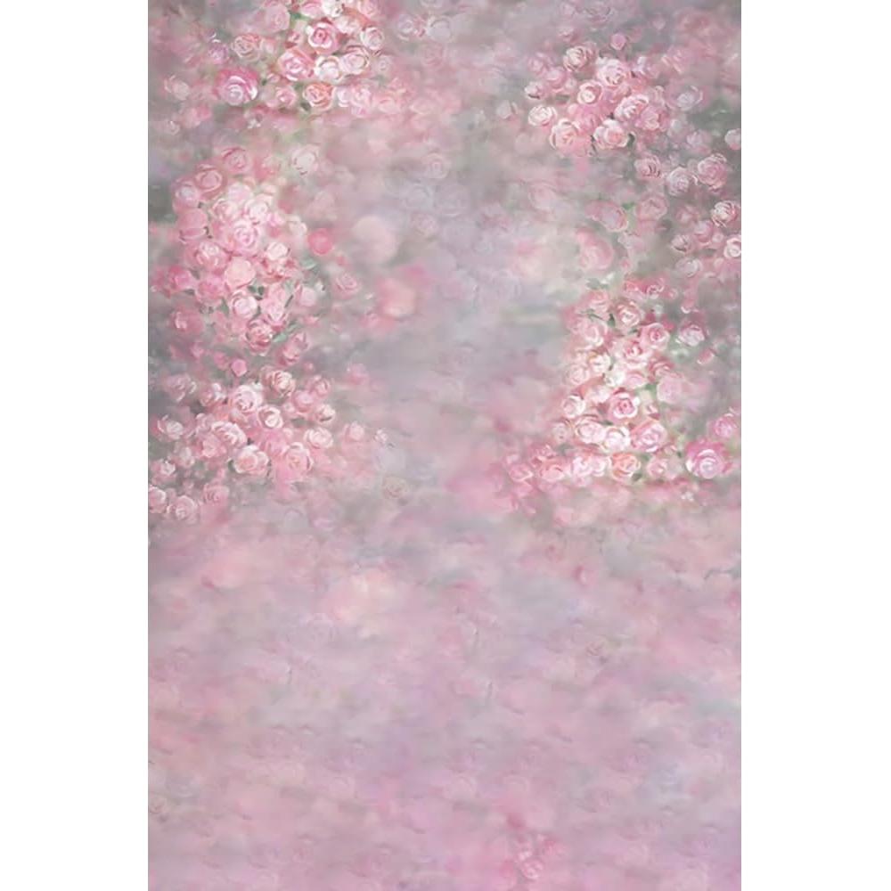 Fondo Fotográfico Flores Rosadas 180x240cm Poliester Action Bloom