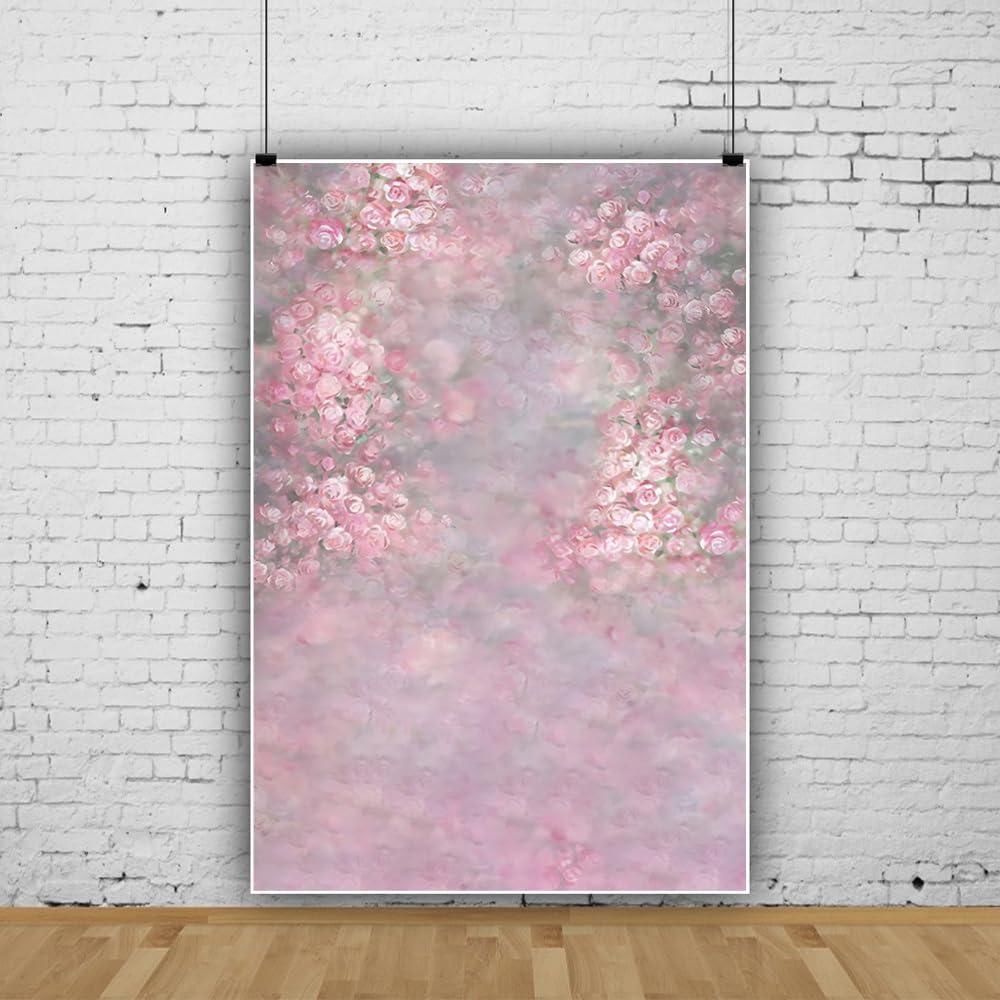 Fondo Fotográfico Flores Rosadas 180x240cm Poliester Action Bloom